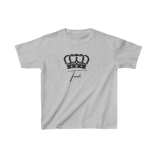 Kids' Torah with Crown t-shirt