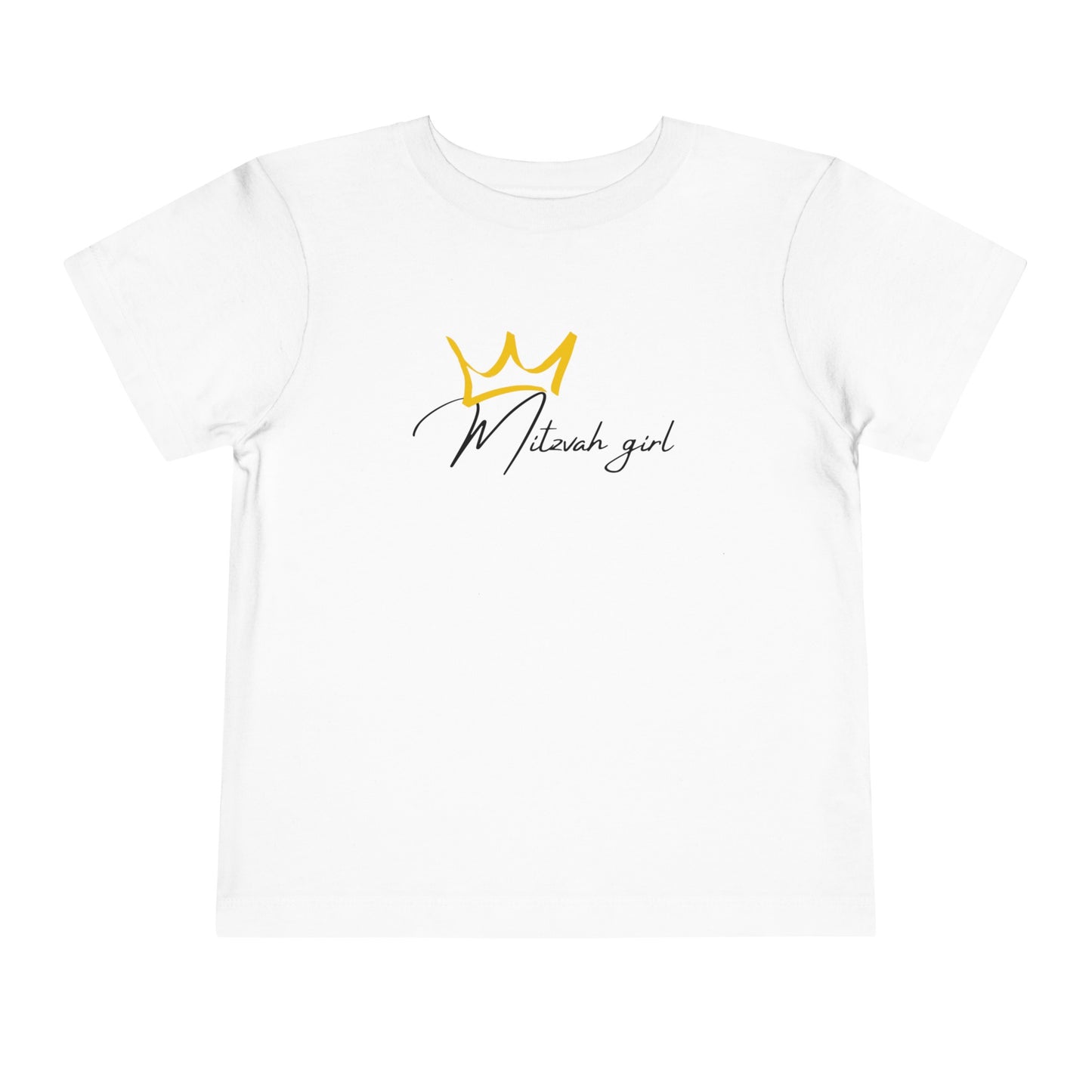 Toddler Girl Mitzvah Girl short sleeve t-shirt