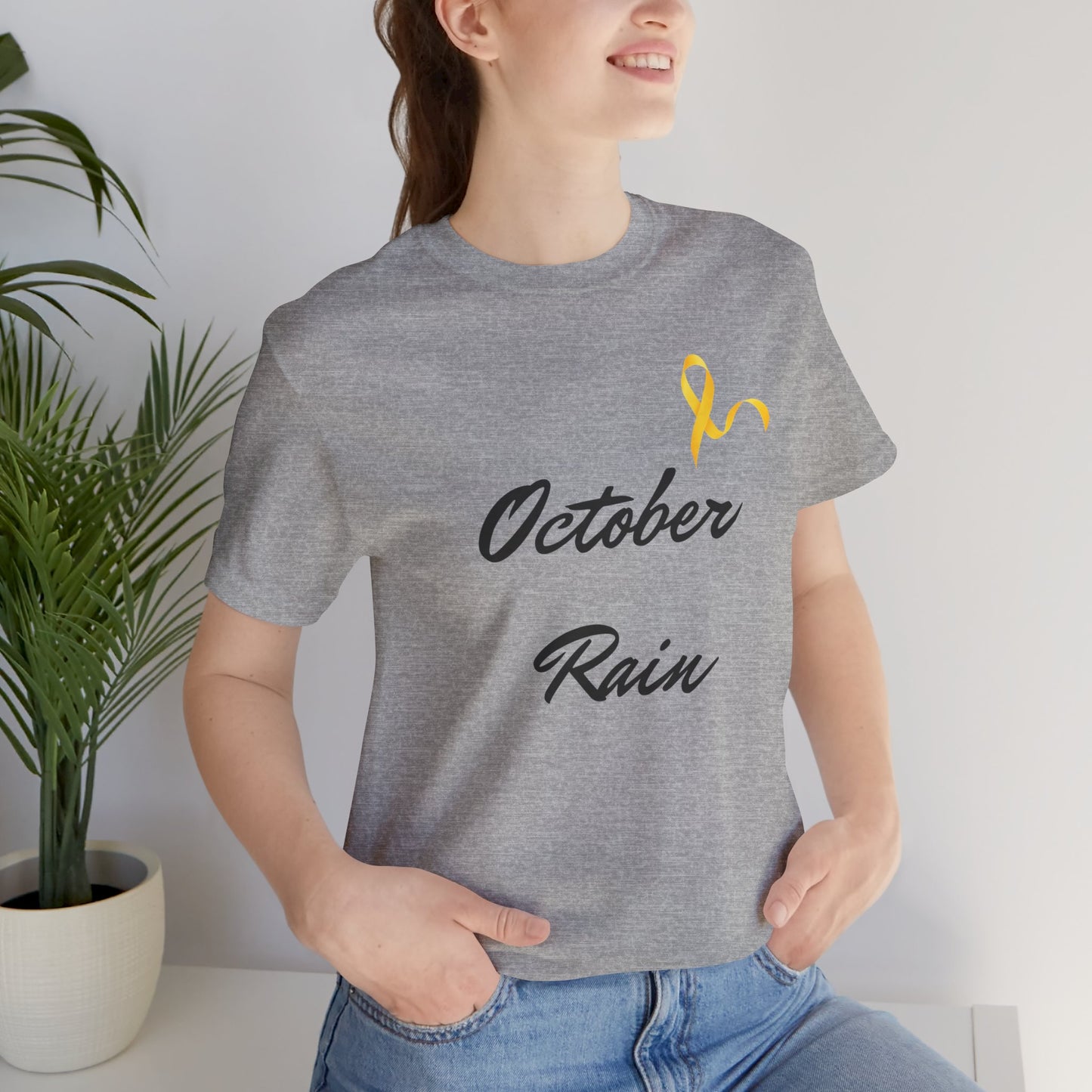 Adult October Rain Short Sleeve Tee