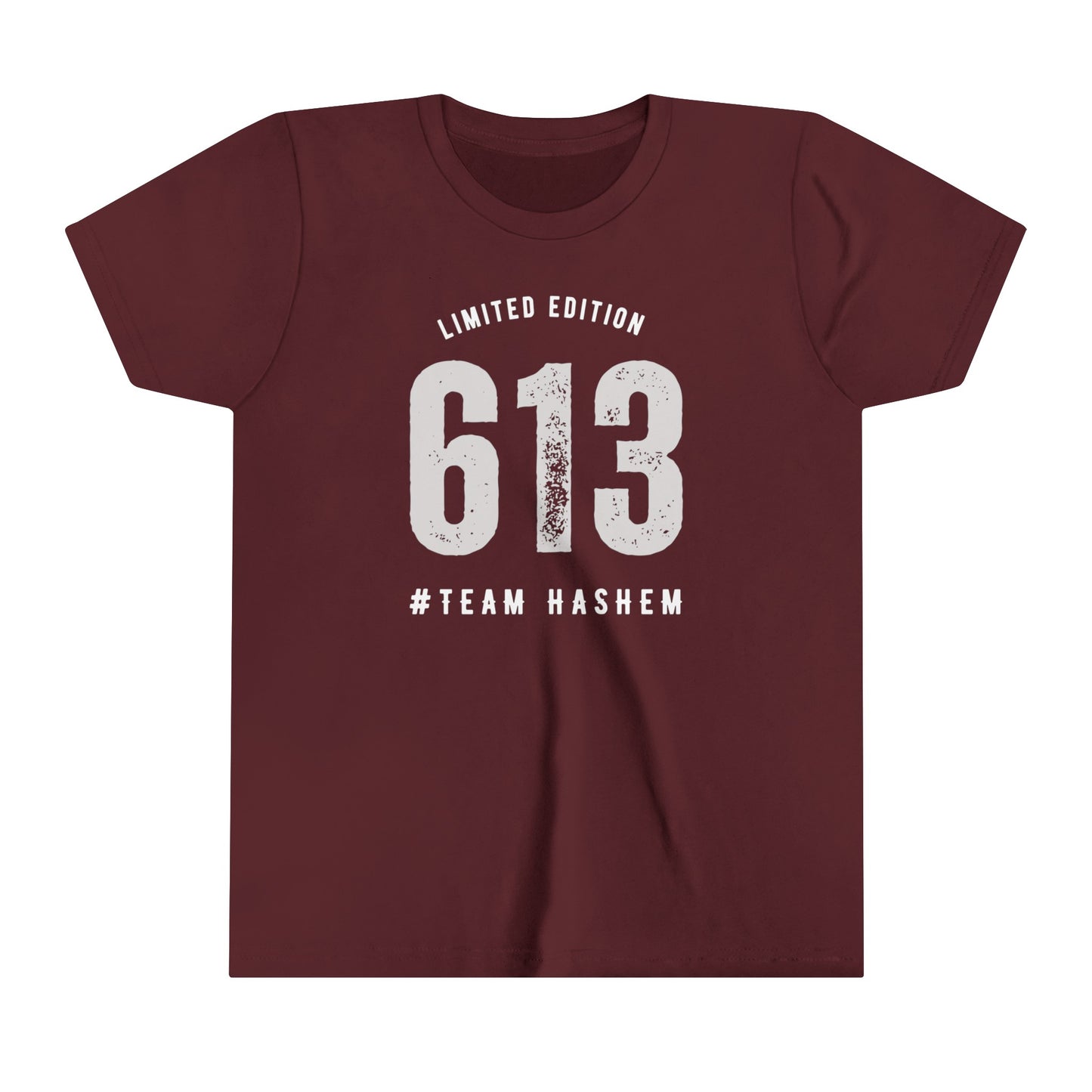 Kids 613 Team Hashem Short Sleeve Tee (Modern style - fitted cut)