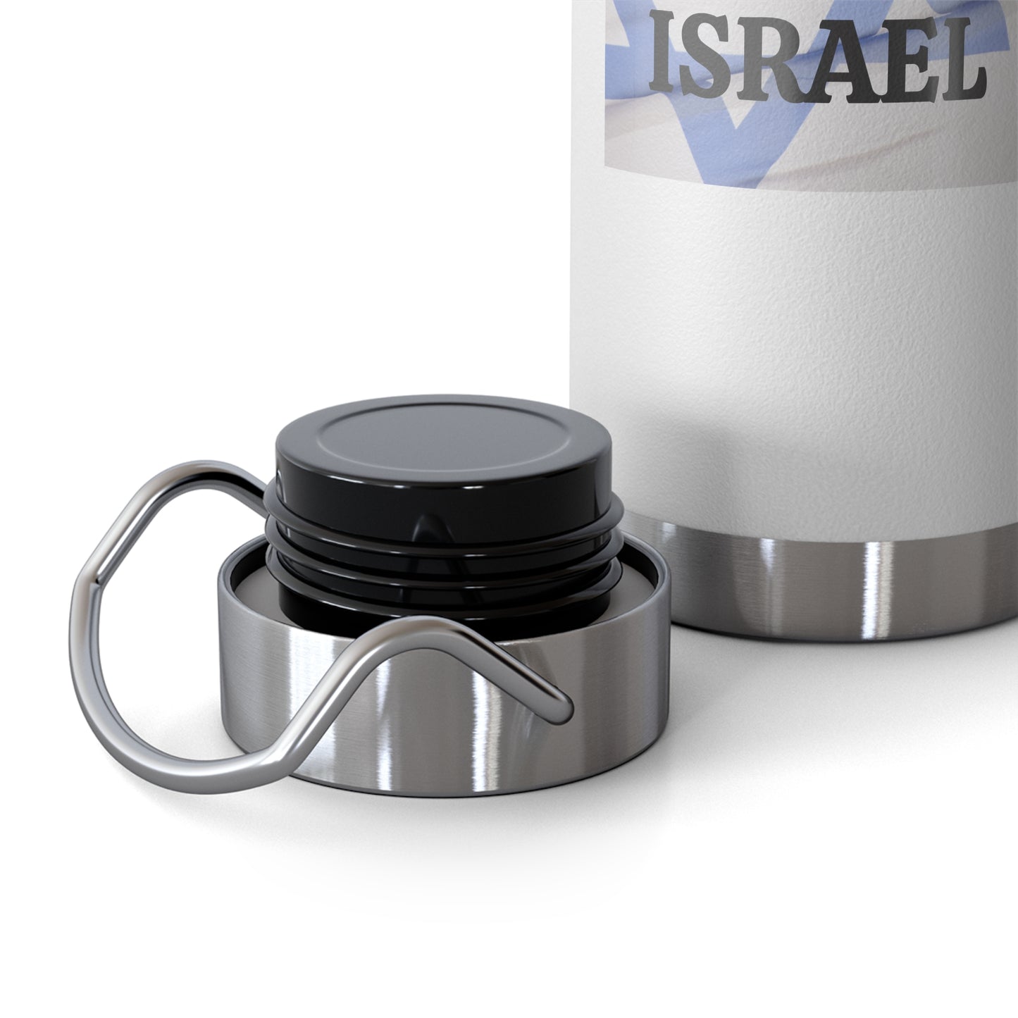 I stand with Israel - Copper Vacuum Insulated Bottle, 22oz
