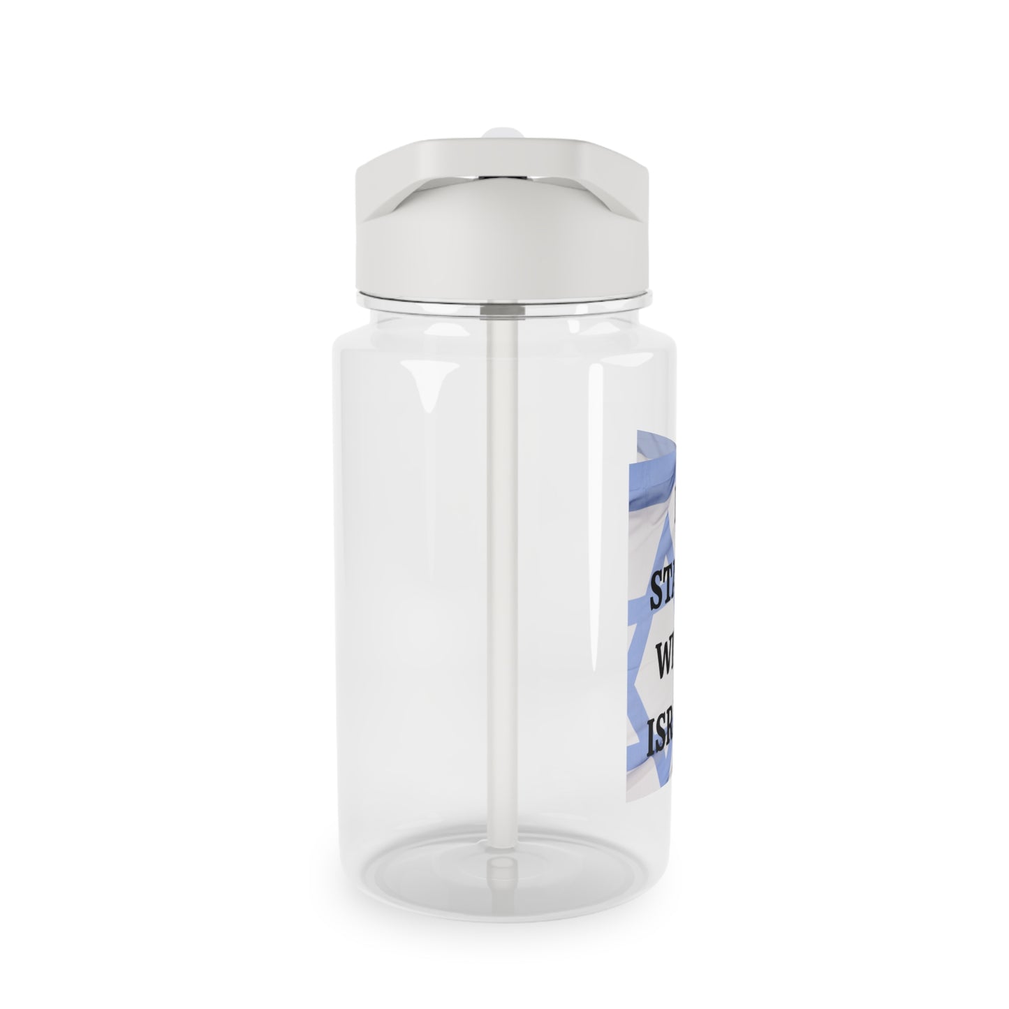 I stand with Israel - Tritan Water Bottle
