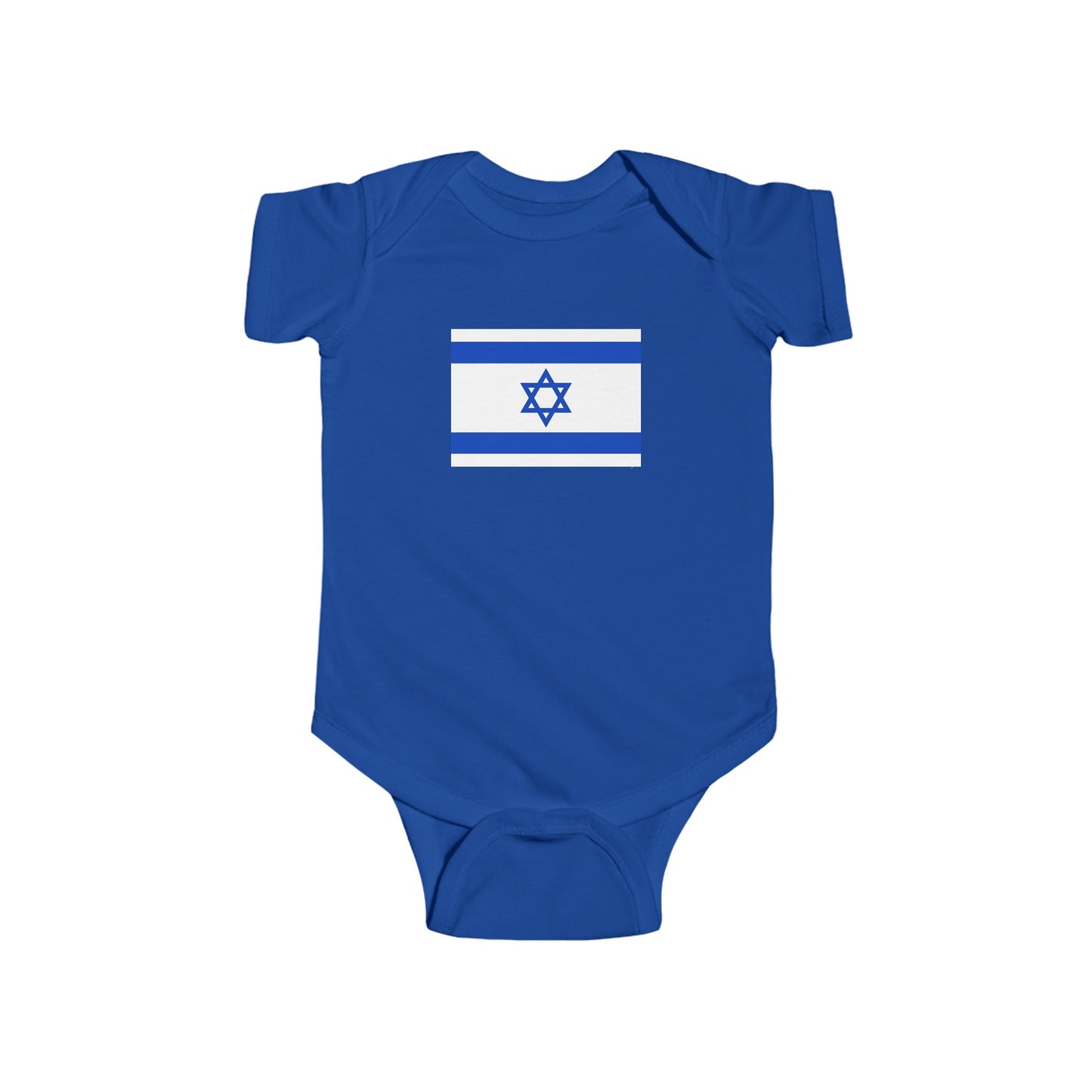 Infant Flag of Israel Jersey Bodysuit