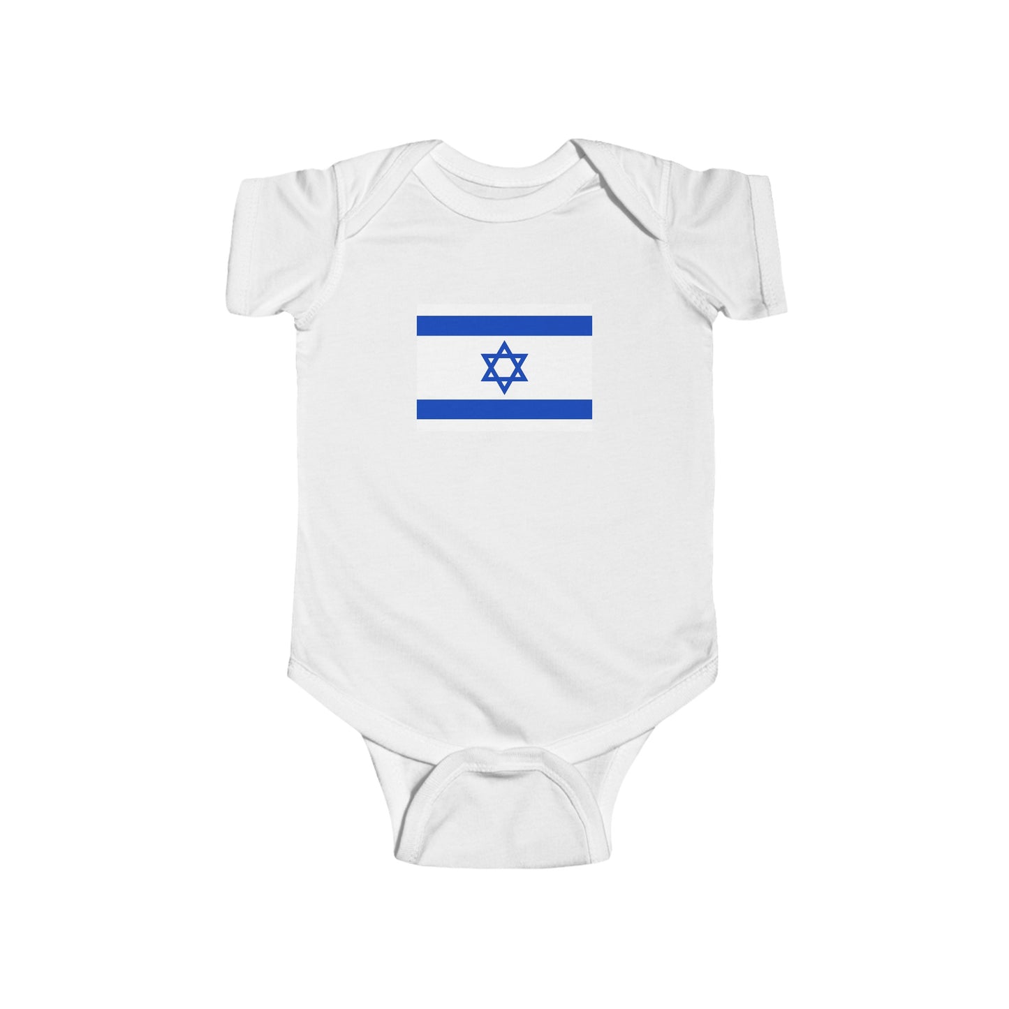 Infant Flag of Israel Jersey Bodysuit
