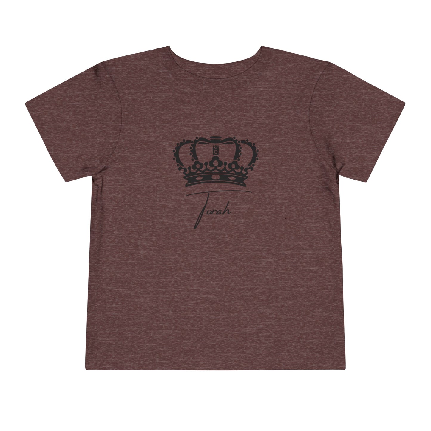 Toddler Crowned Torah Short Sleeve Tee