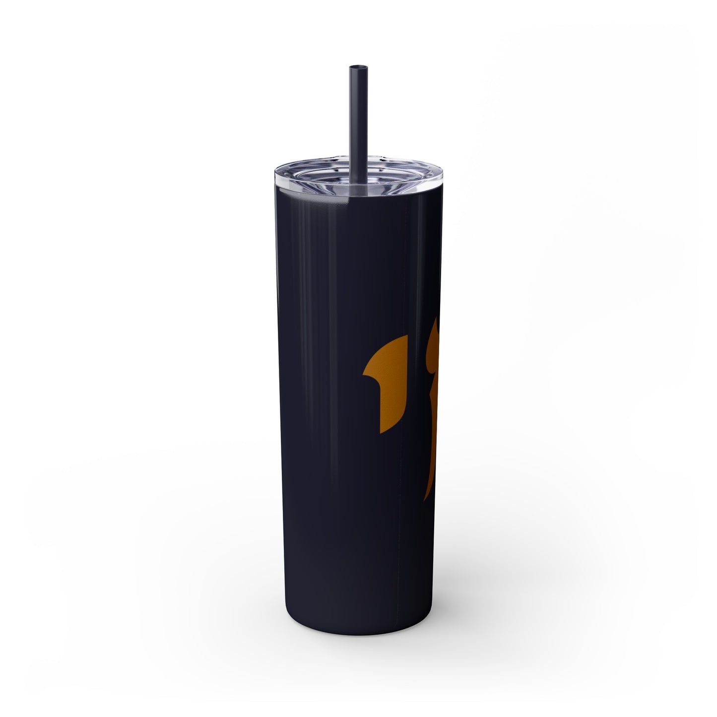 Gold Chai Tumbler with Straw, 20oz