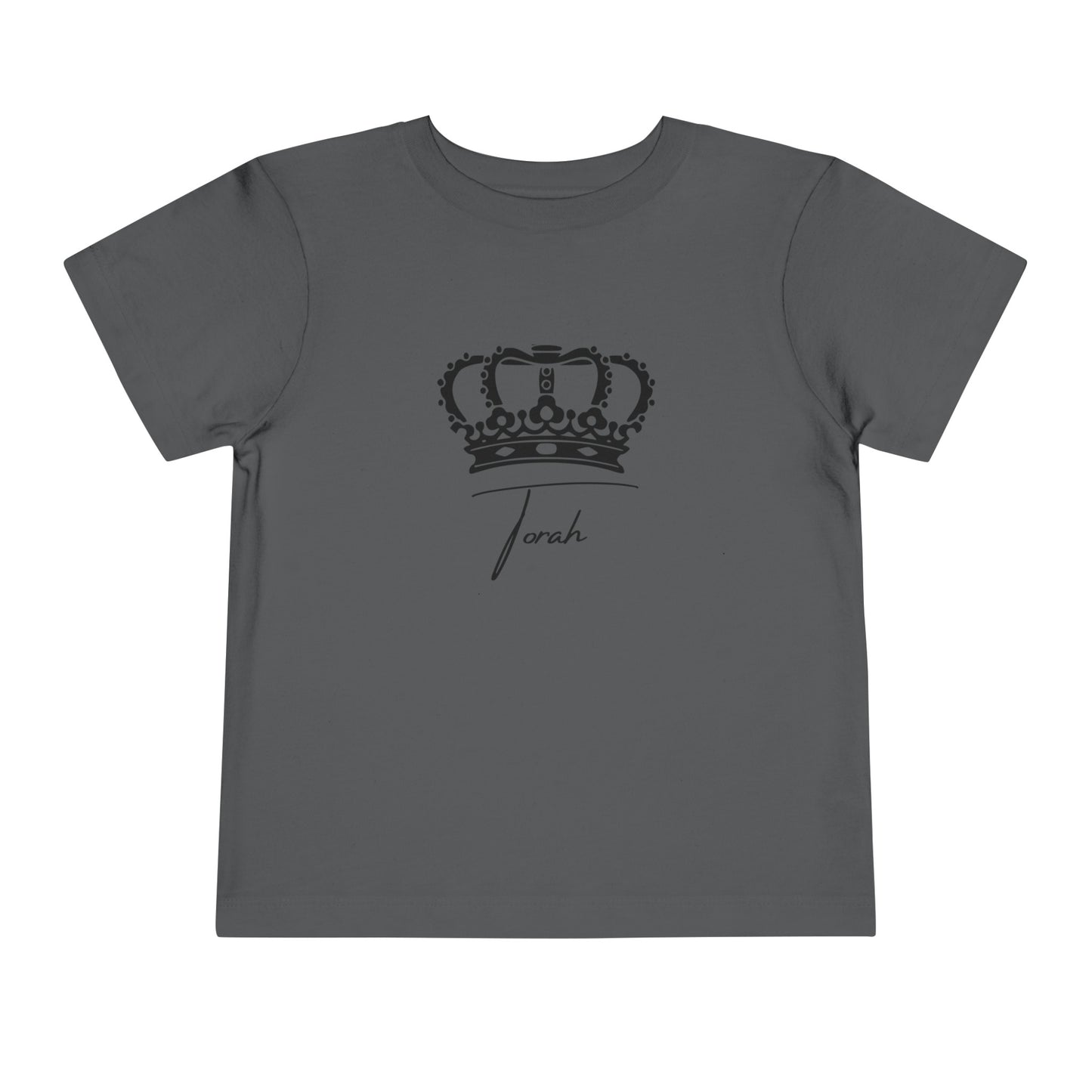 Toddler Crowned Torah Short Sleeve Tee