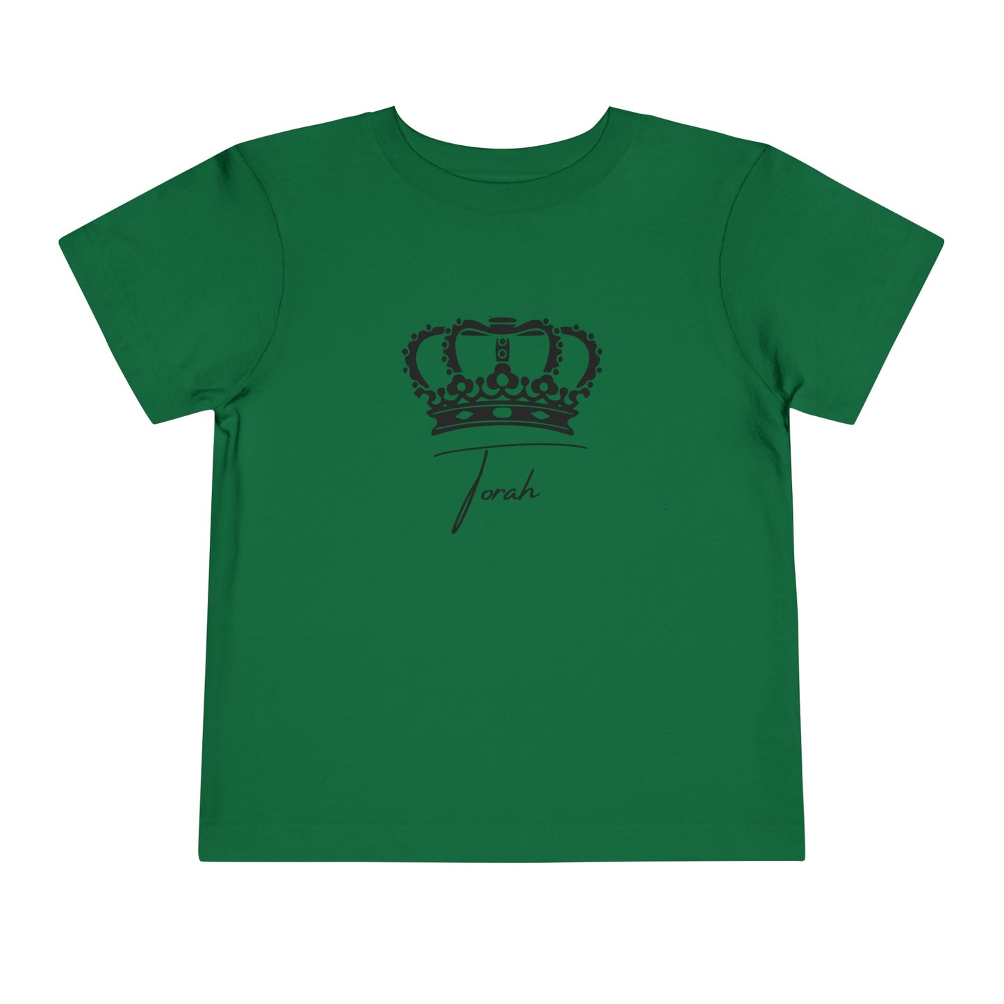 Toddler Crowned Torah Short Sleeve Tee