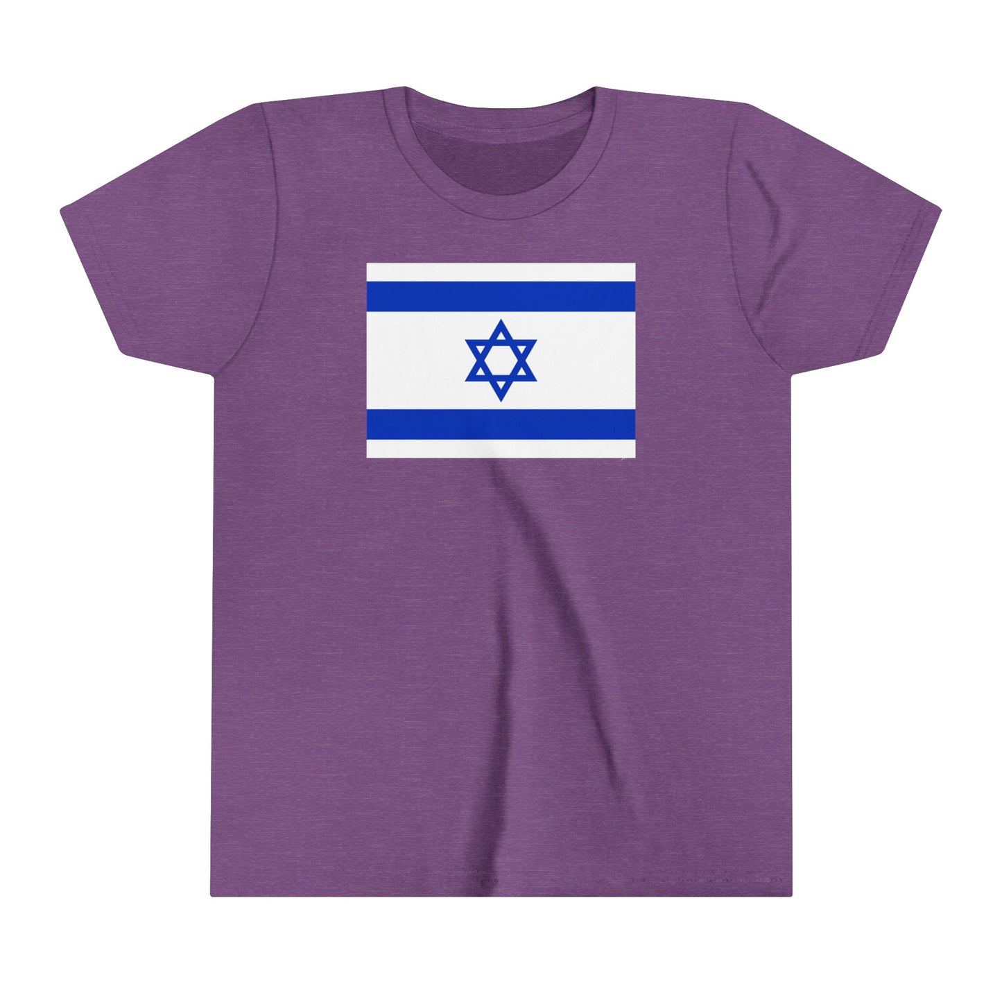Kids Flag of Israel Short Sleeve Tee