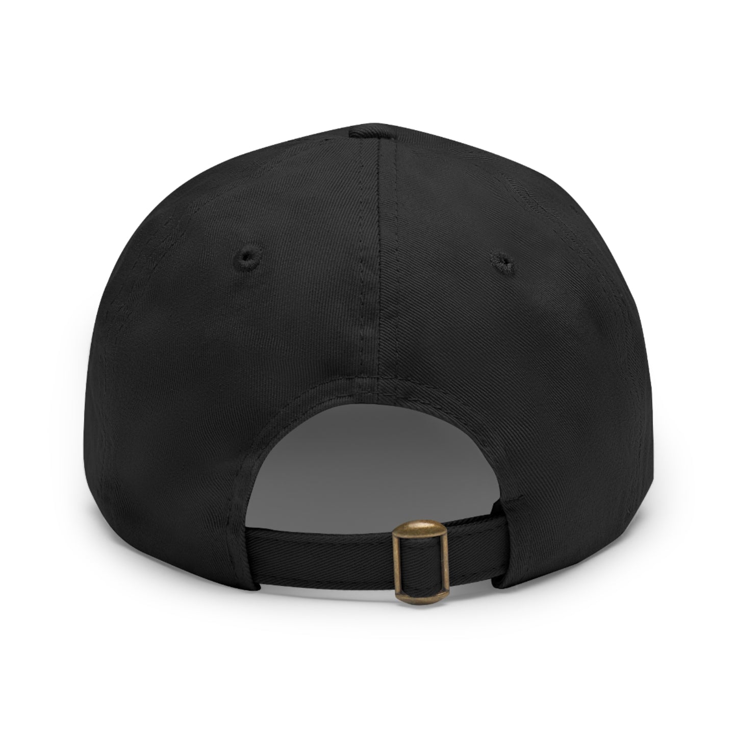 Map of Israel on Leather Cap