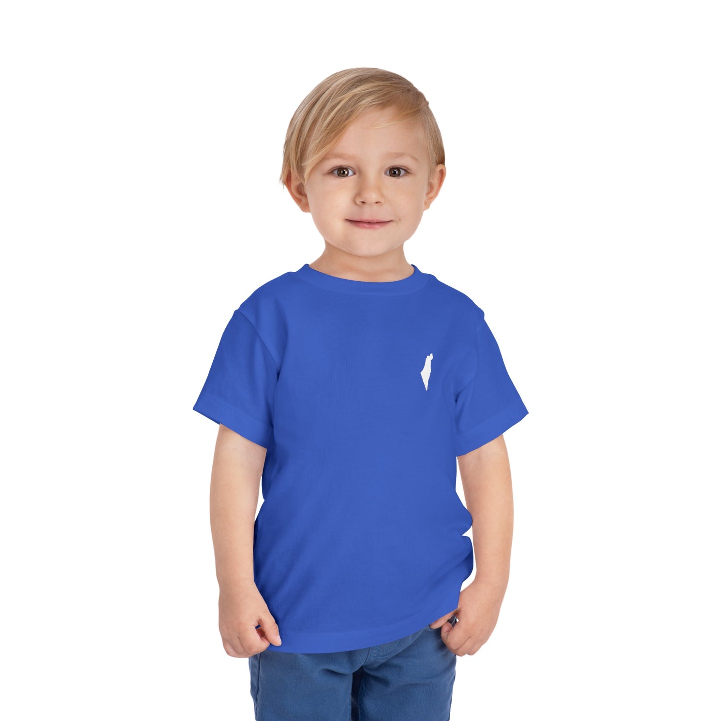 Toddler Map of Israel Short Sleeve Tee
