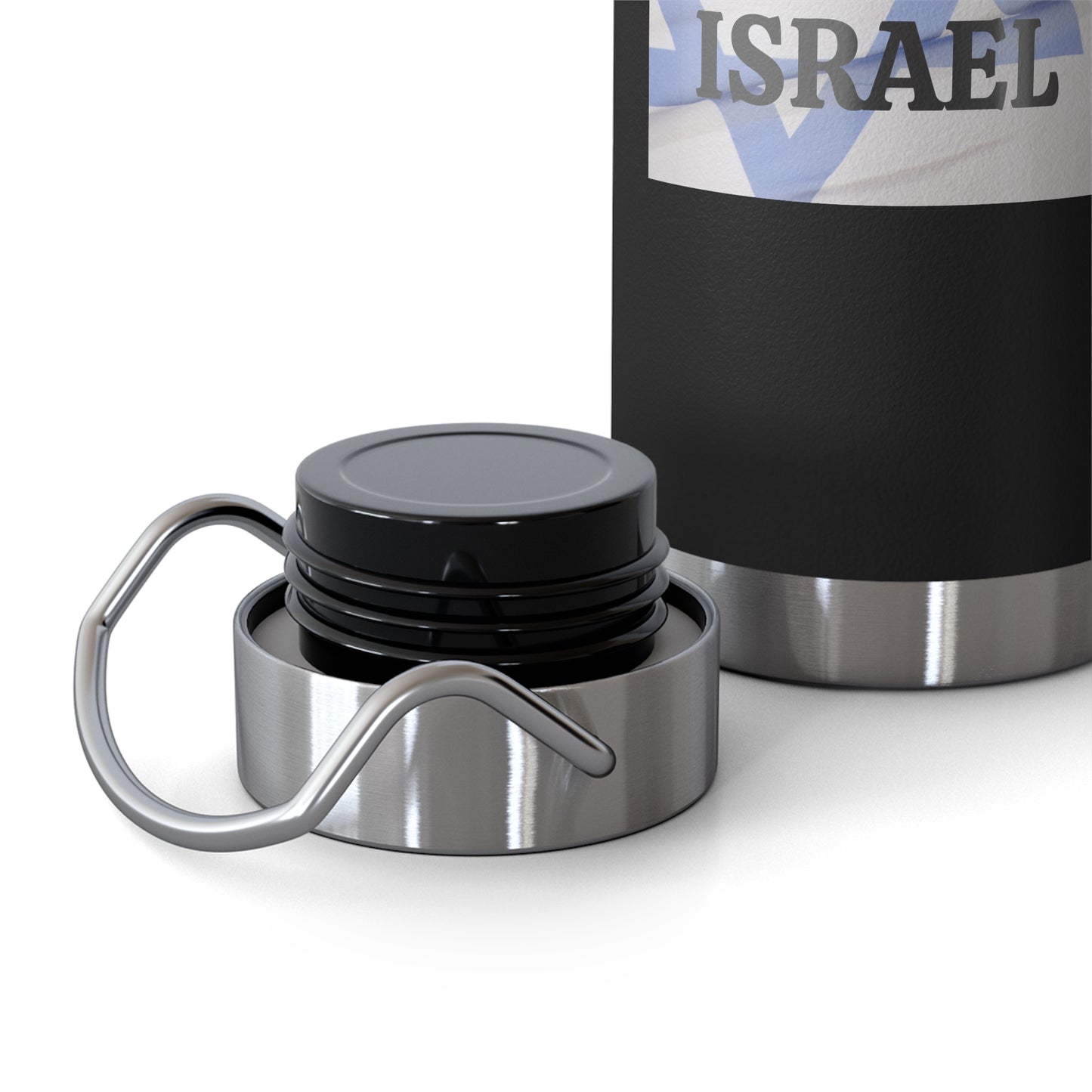 I stand with Israel - Copper Vacuum Insulated Bottle, 22oz