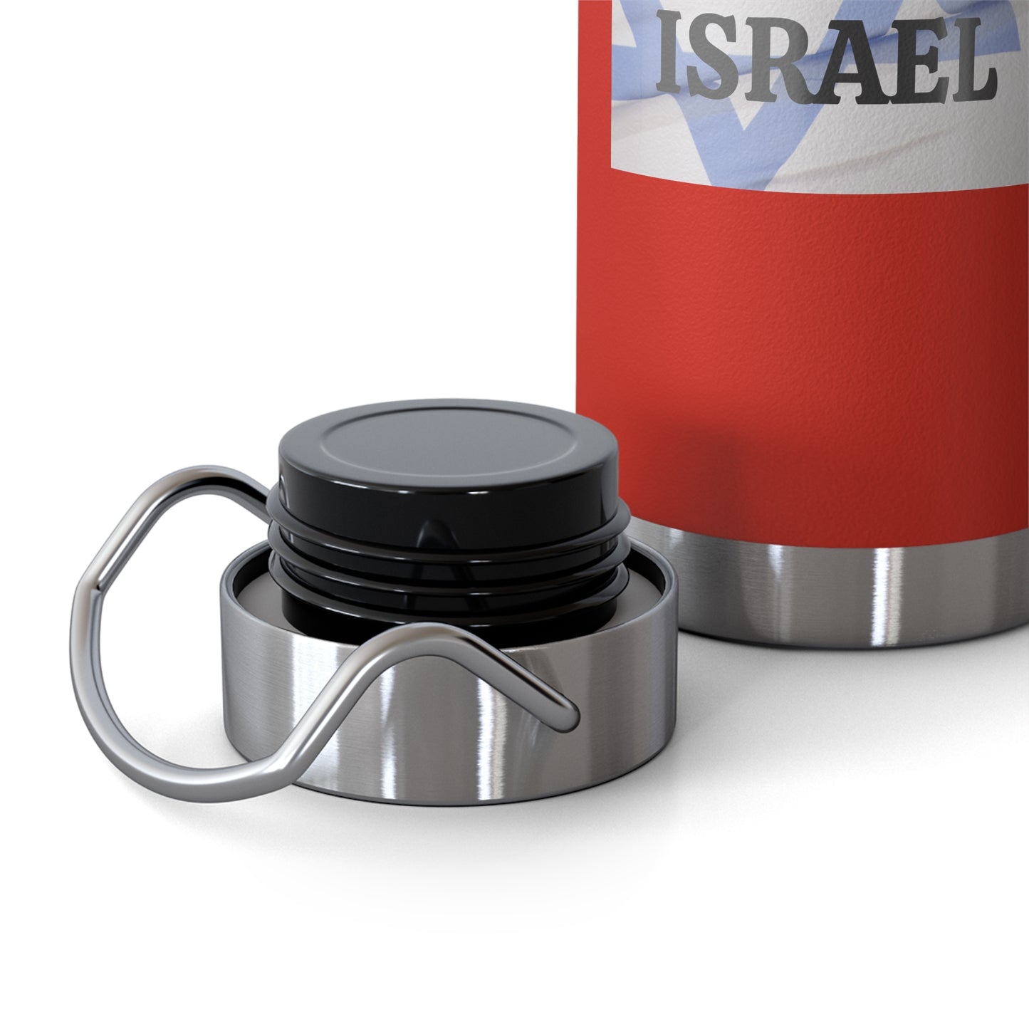 I stand with Israel - Copper Vacuum Insulated Bottle, 22oz
