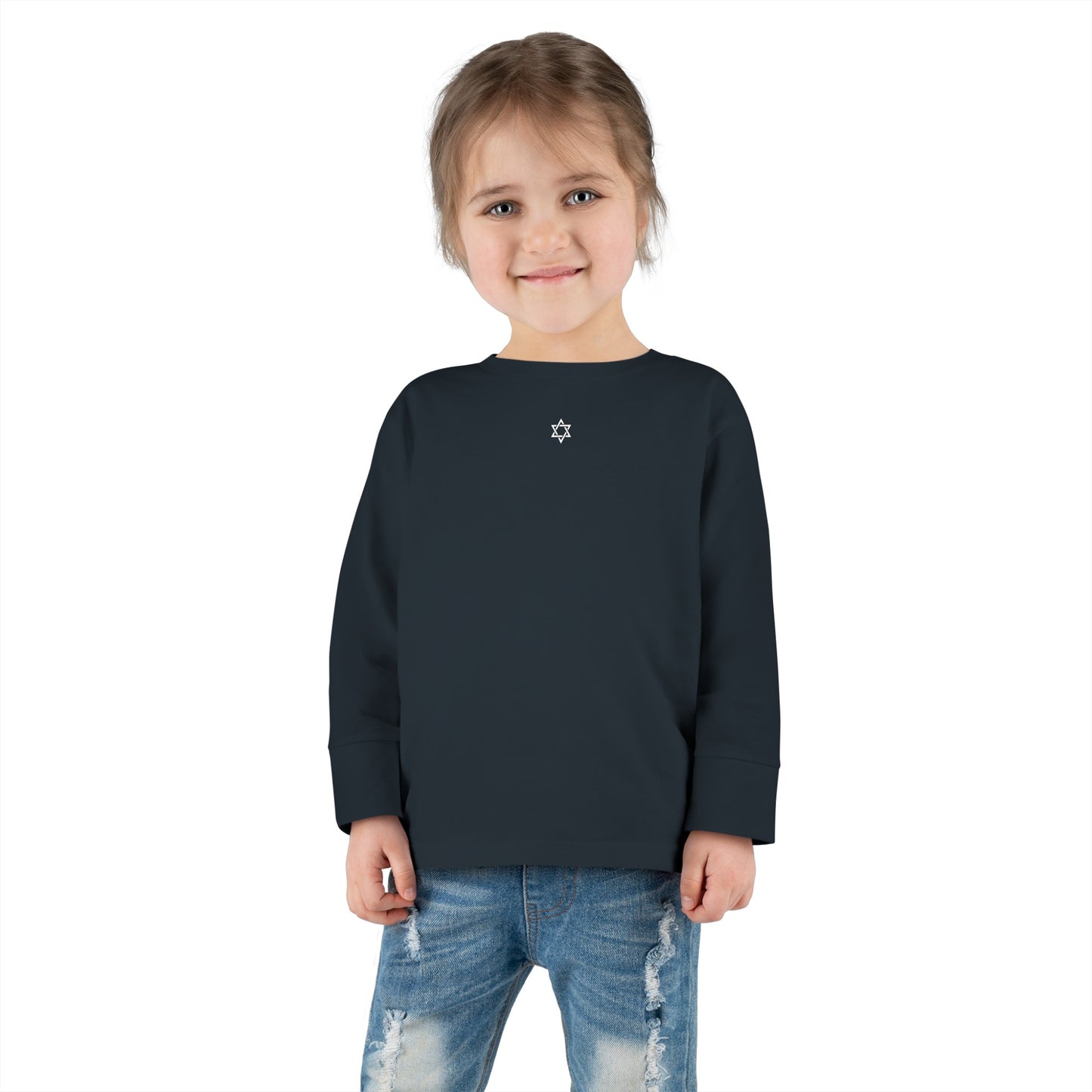 Toddler Sm Magen David Long Sleeve Tee