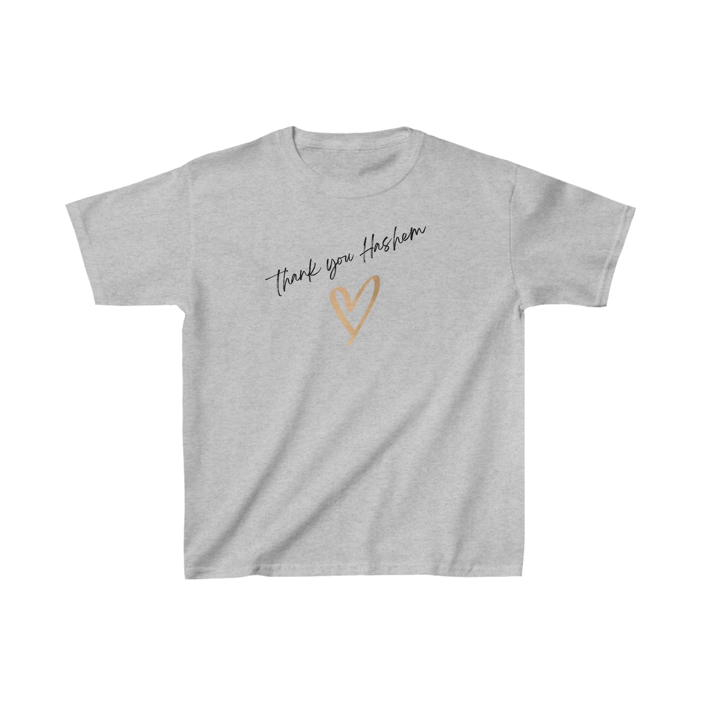 Girls' Thank You Hashem short sleeve t-shirt