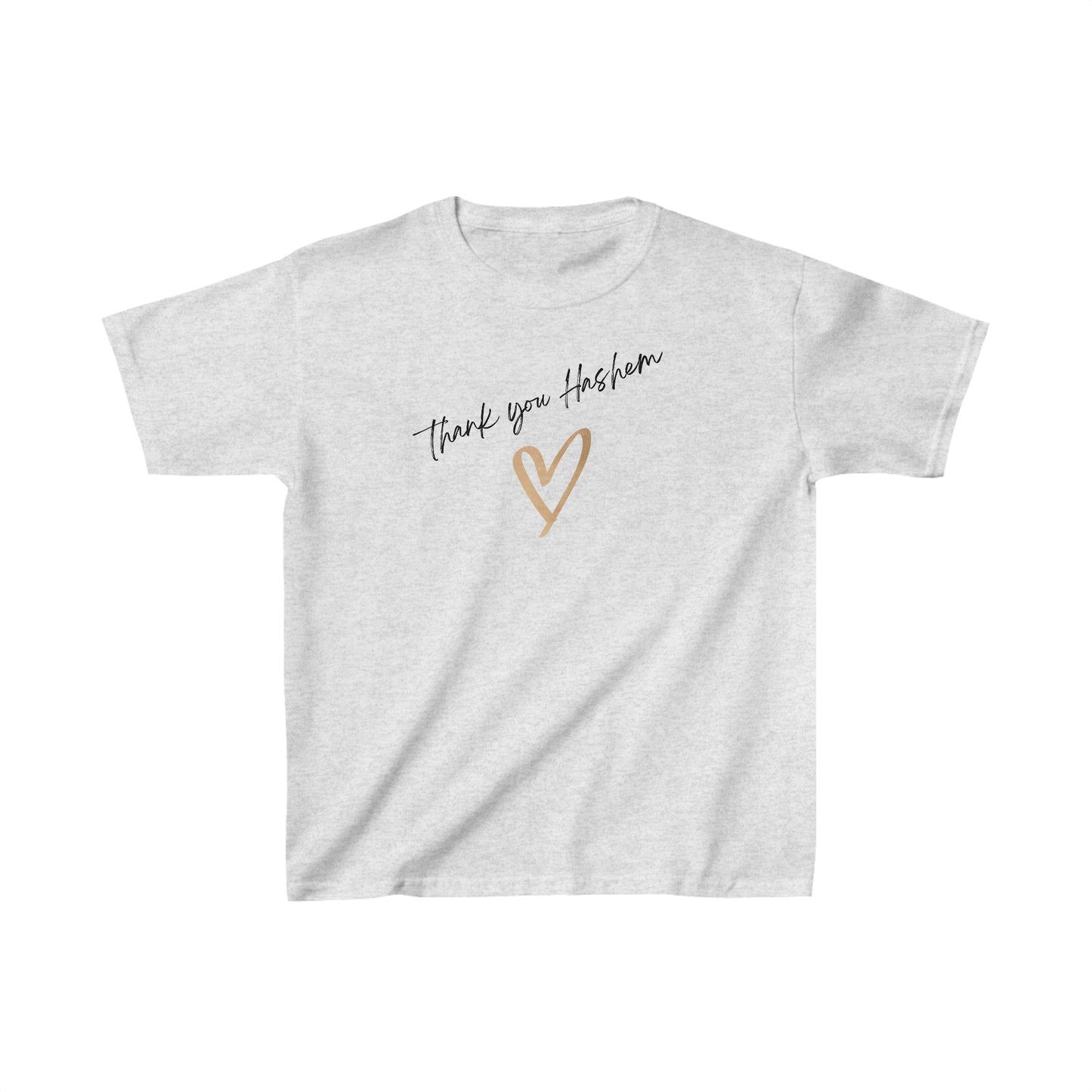 Girls' Thank You Hashem short sleeve t-shirt