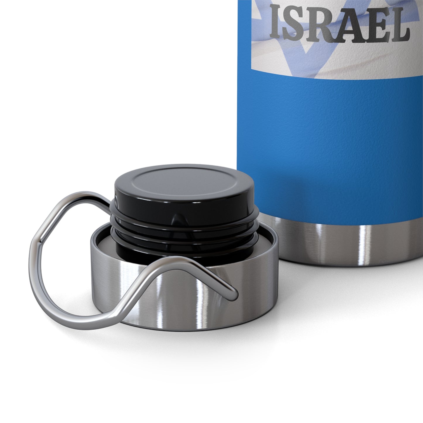 I stand with Israel - Copper Vacuum Insulated Bottle, 22oz