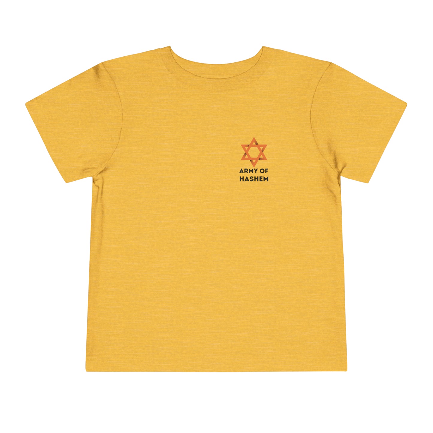 Toddlers' Magen David Army of Hashem short sleeve t-shirt