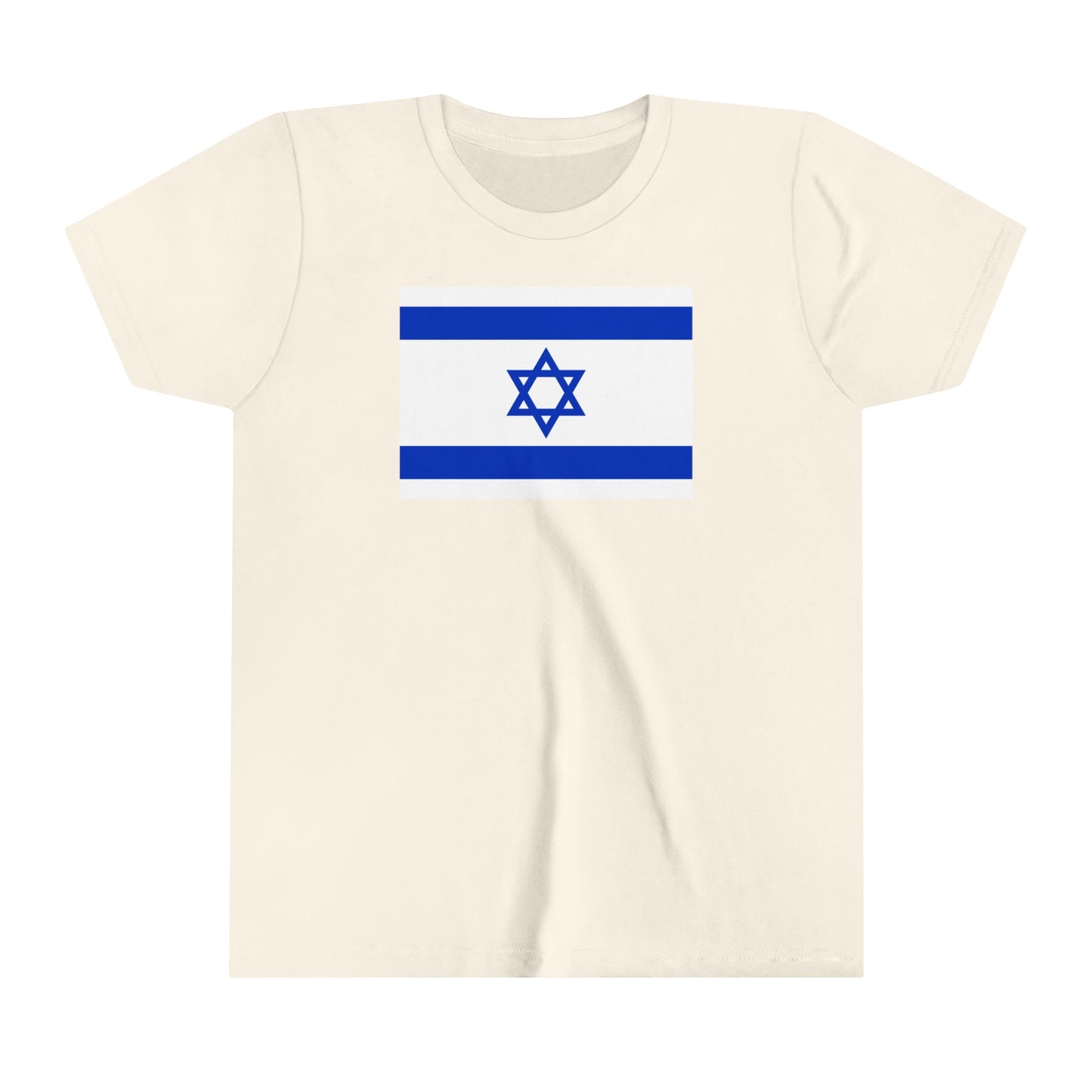 Kids Flag of Israel Short Sleeve Tee
