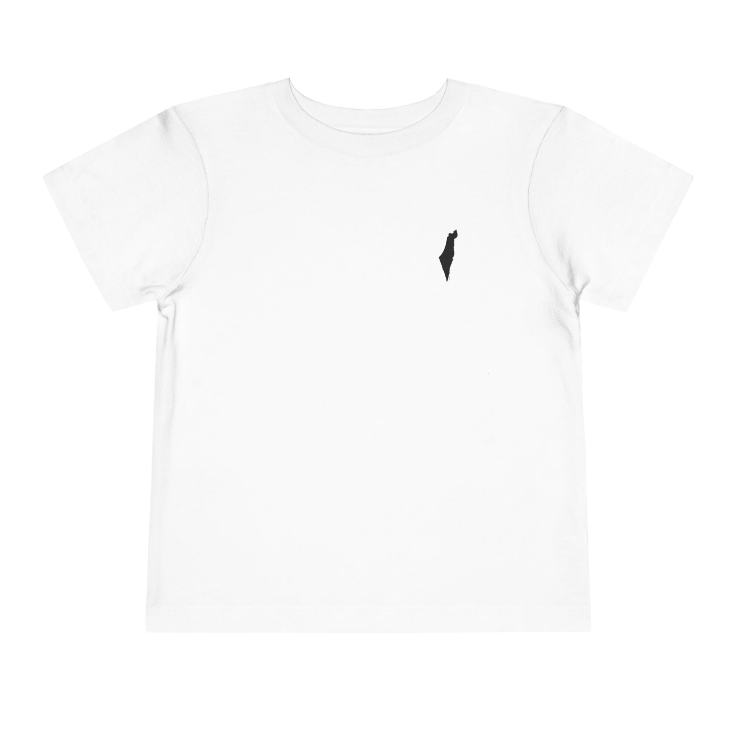 Toddler Map of Israel Short Sleeve Tee