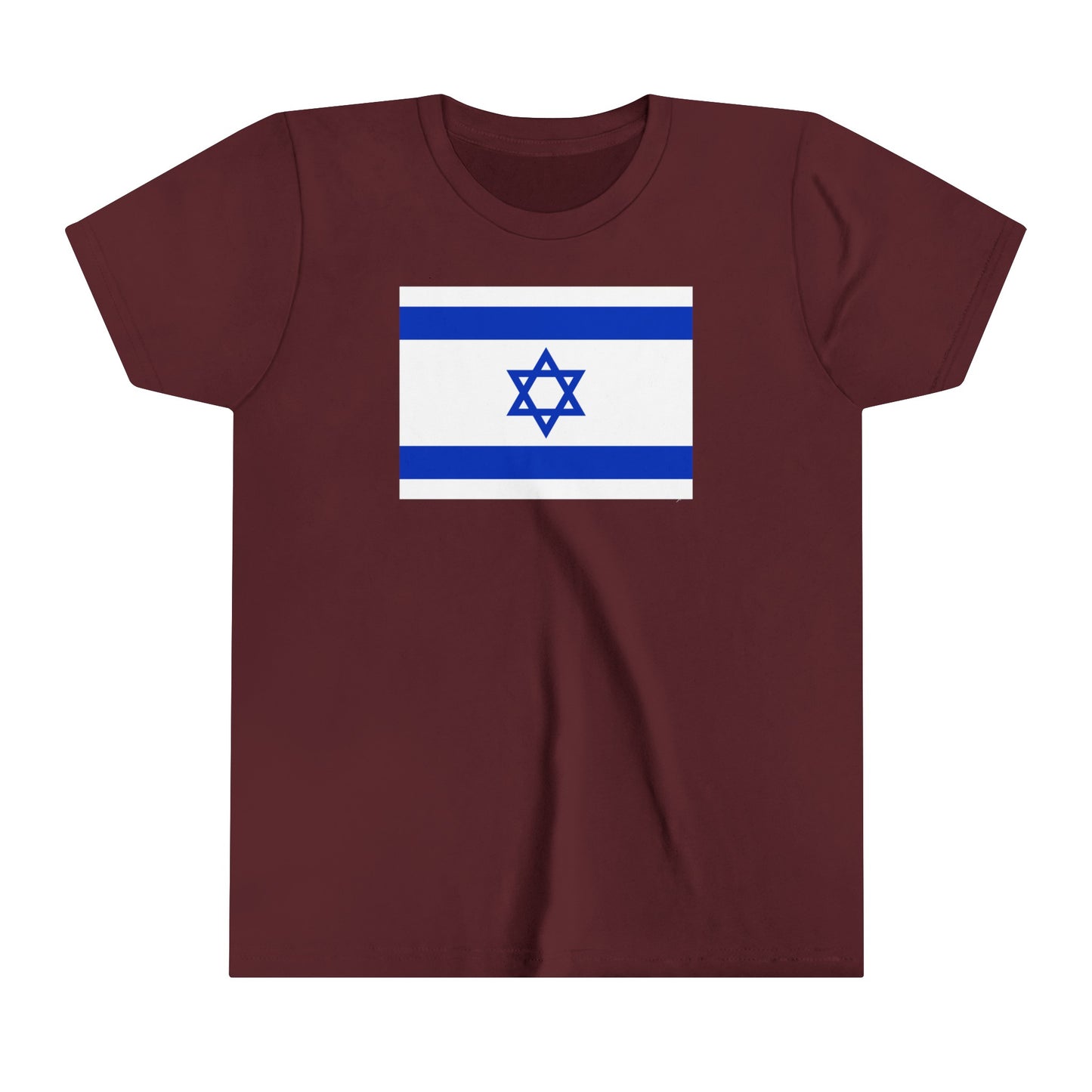 Kids Flag of Israel Short Sleeve Tee