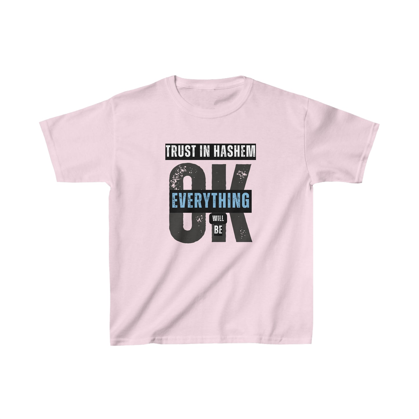 Kids' Trust in Hashem Everything will be Okay short sleeve t-shirt