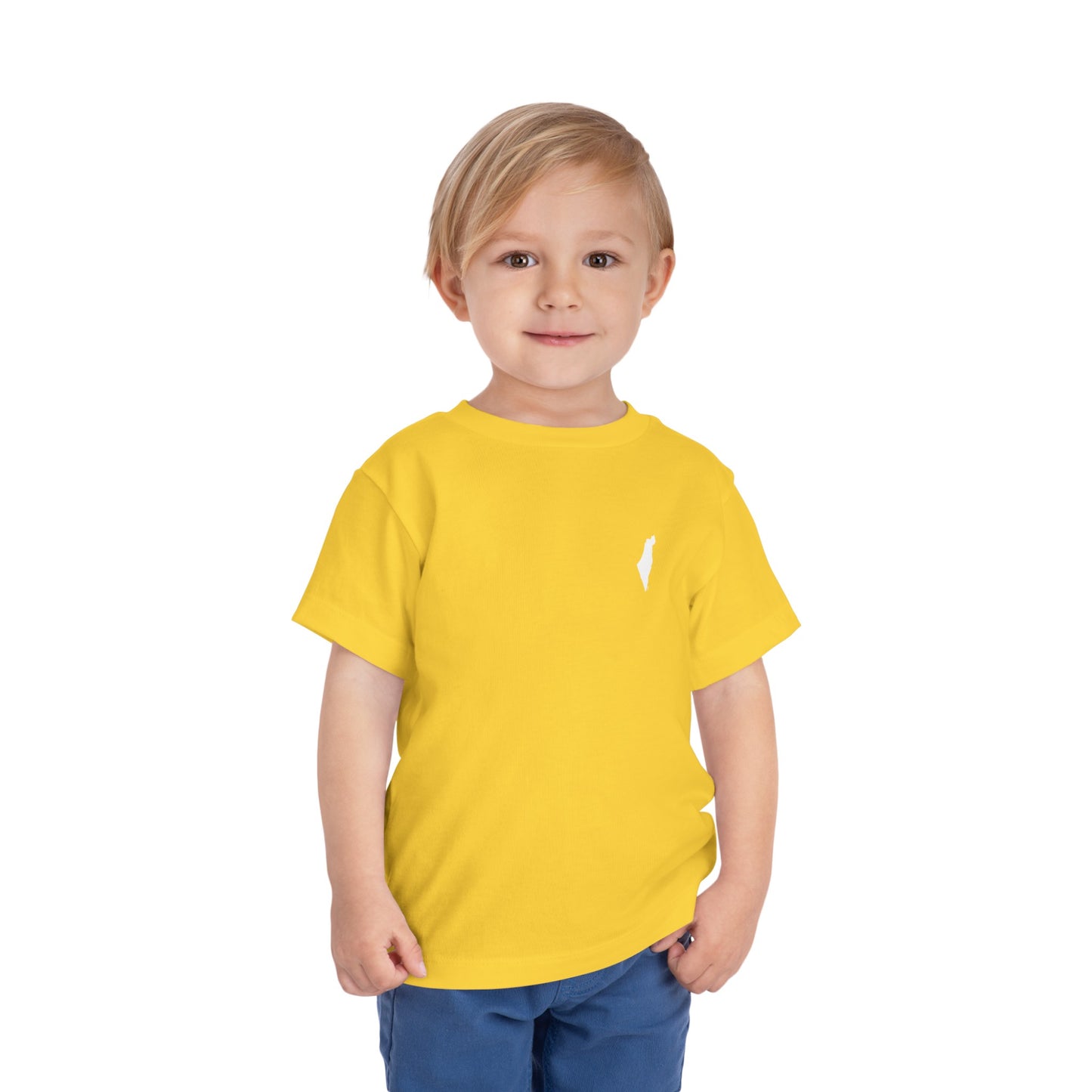 Toddler Map of Israel Short Sleeve Tee