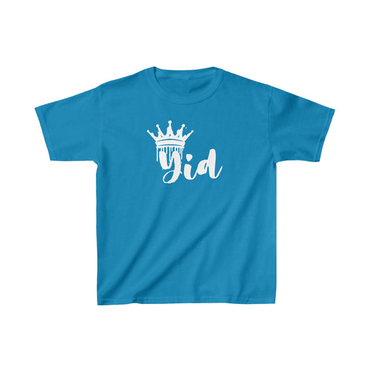 Kids YID Short Sleeve Tee - White Graphic