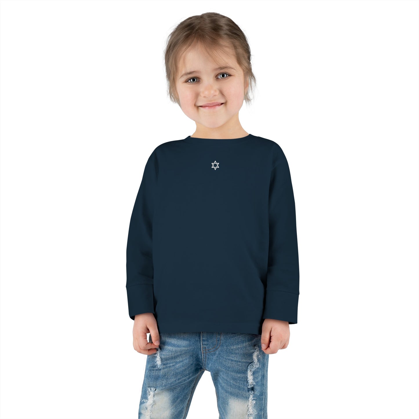 Toddler Sm Magen David Long Sleeve Tee