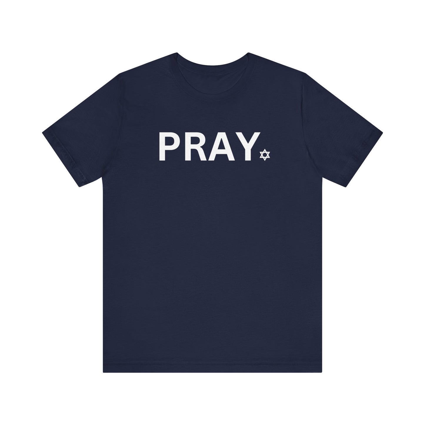 Adult Unisex PRAY Jersey Short Sleeve Tee