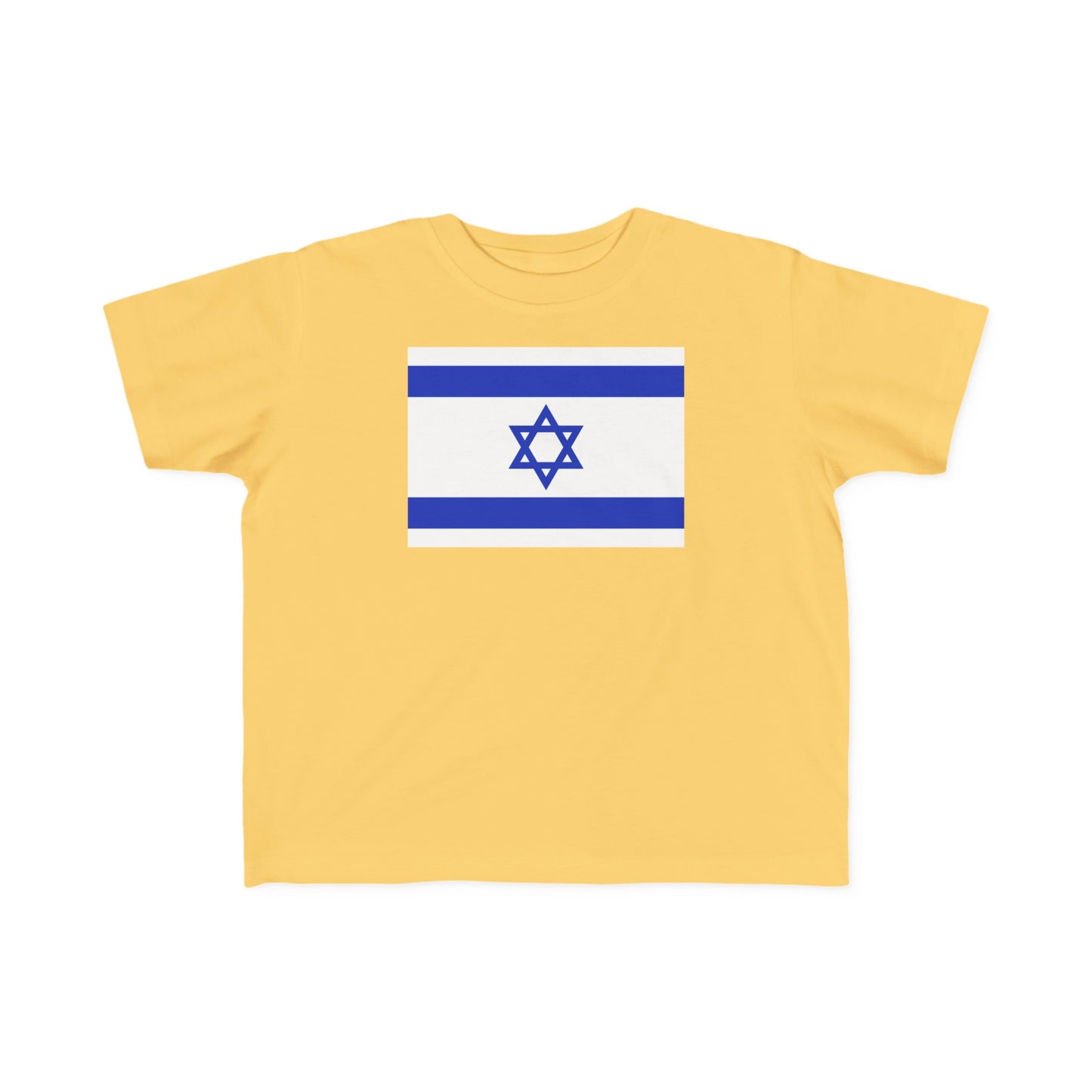 Toddler Flag of Israel Short Sleeve Jersey