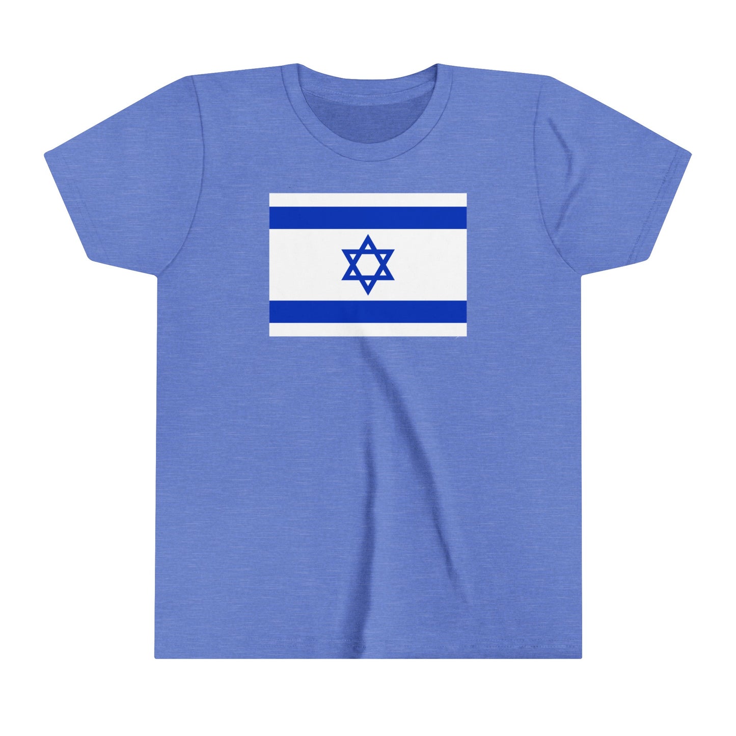 Kids Flag of Israel Short Sleeve Tee