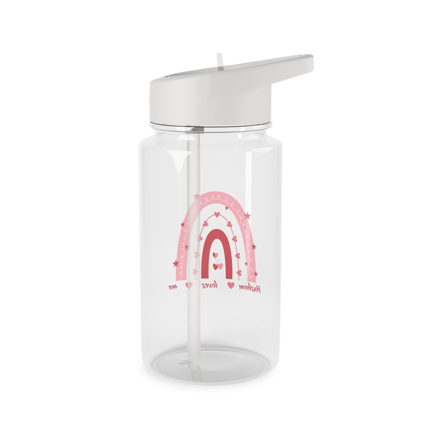 Hashem Loves Me - Rainbow - Tritan Water Bottle