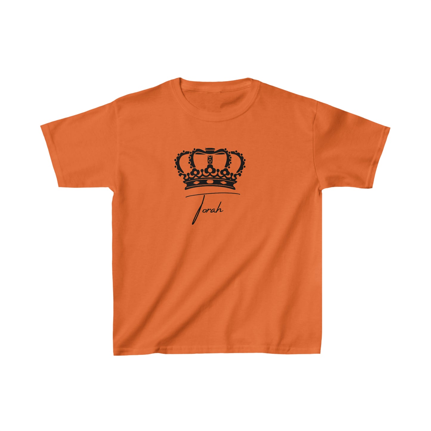 Kids' Torah with Crown t-shirt