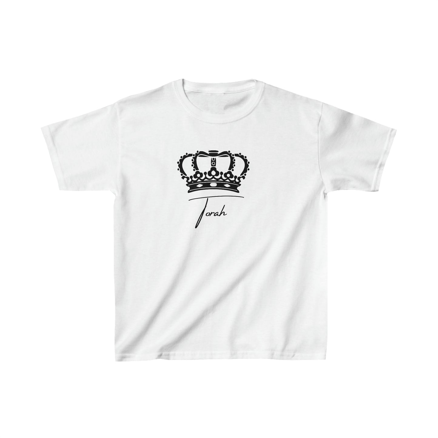 Kids' Torah with Crown t-shirt