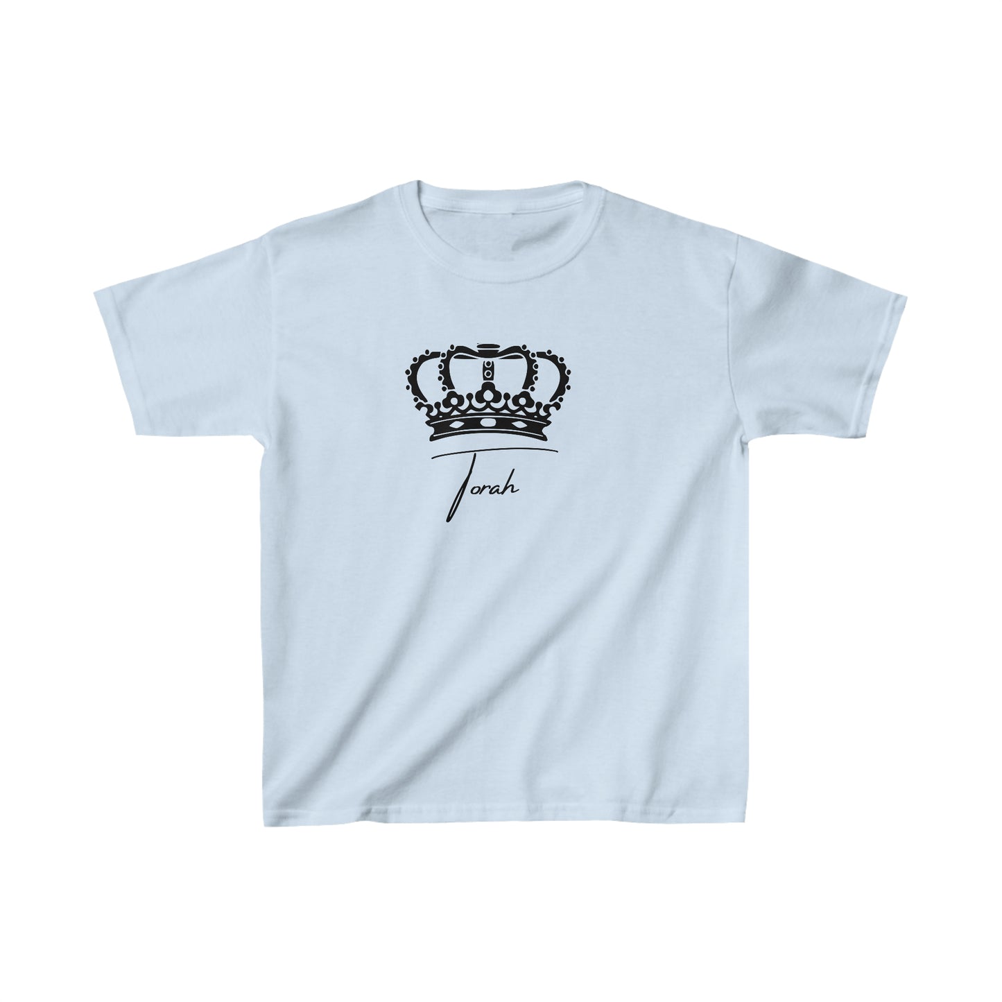 Kids' Torah with Crown t-shirt