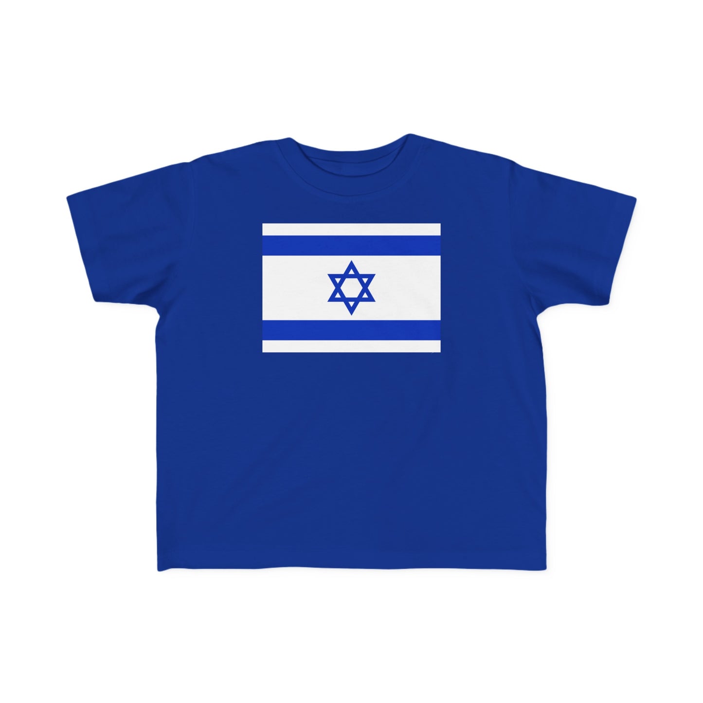 Toddler Flag of Israel Short Sleeve Jersey