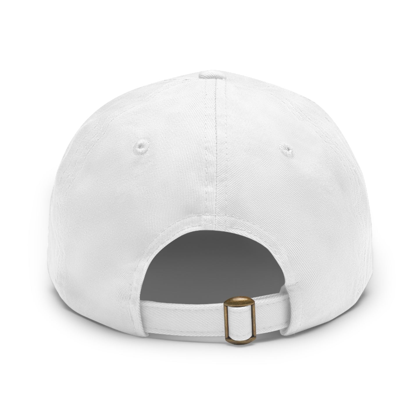 Map of Israel on Leather Cap