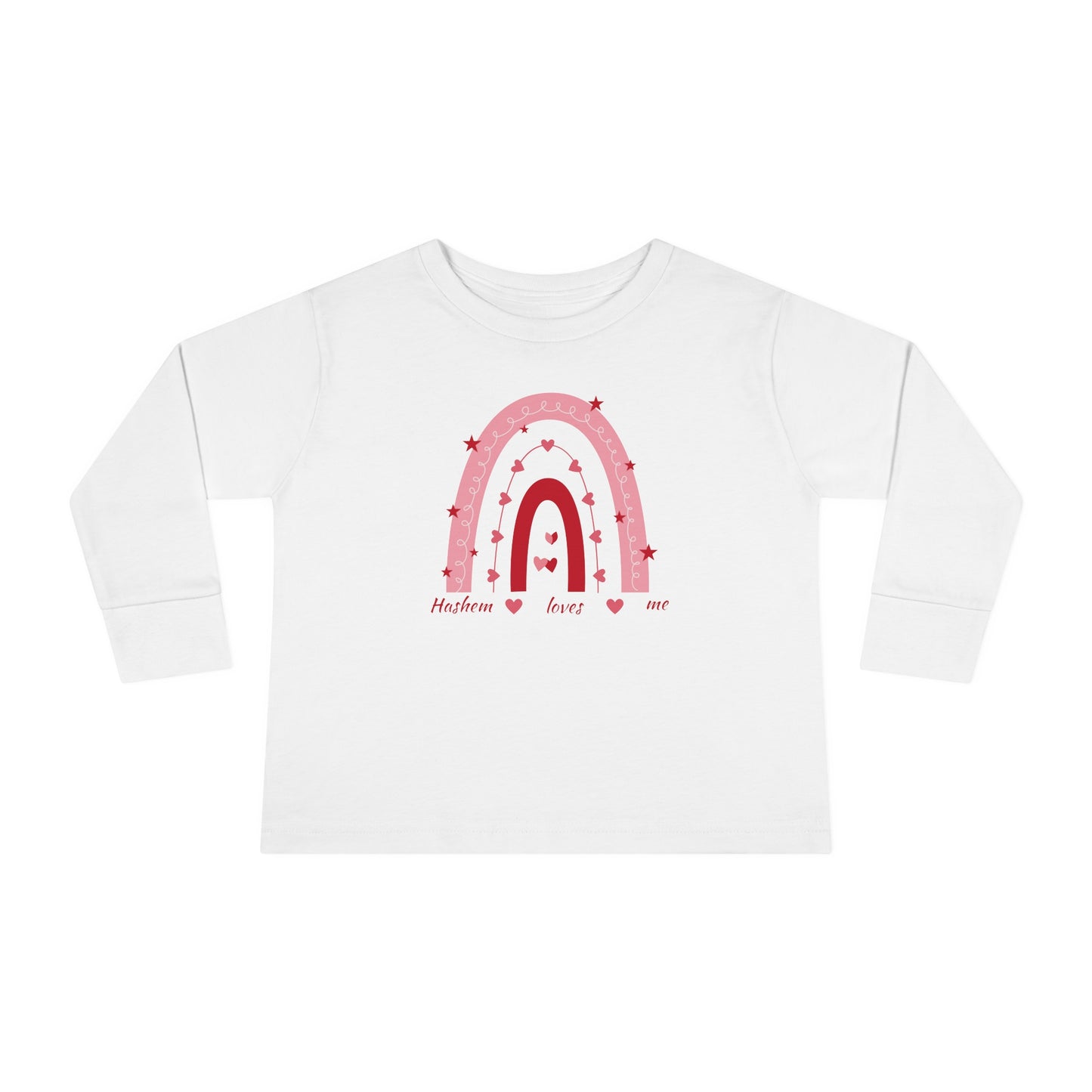 Toddler Girls'Hashem Loves Me Long Sleevet-shirt
