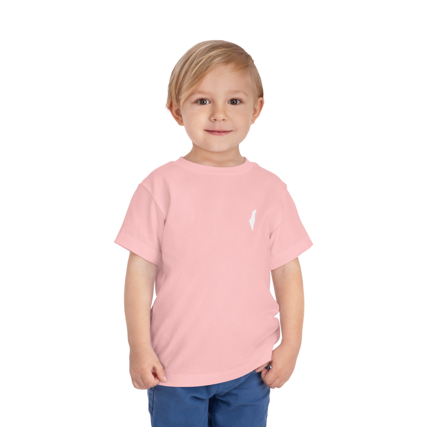Toddler Map of Israel Short Sleeve Tee