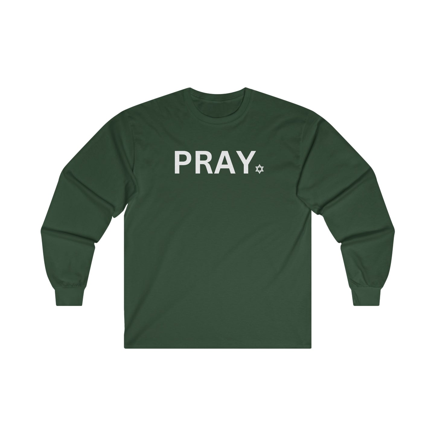 Adult Unisex PRAY Long Sleeve Tee