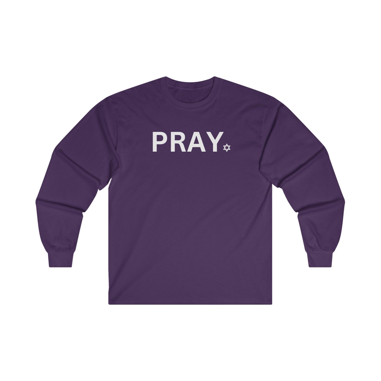 Adult Unisex PRAY Long Sleeve Tee
