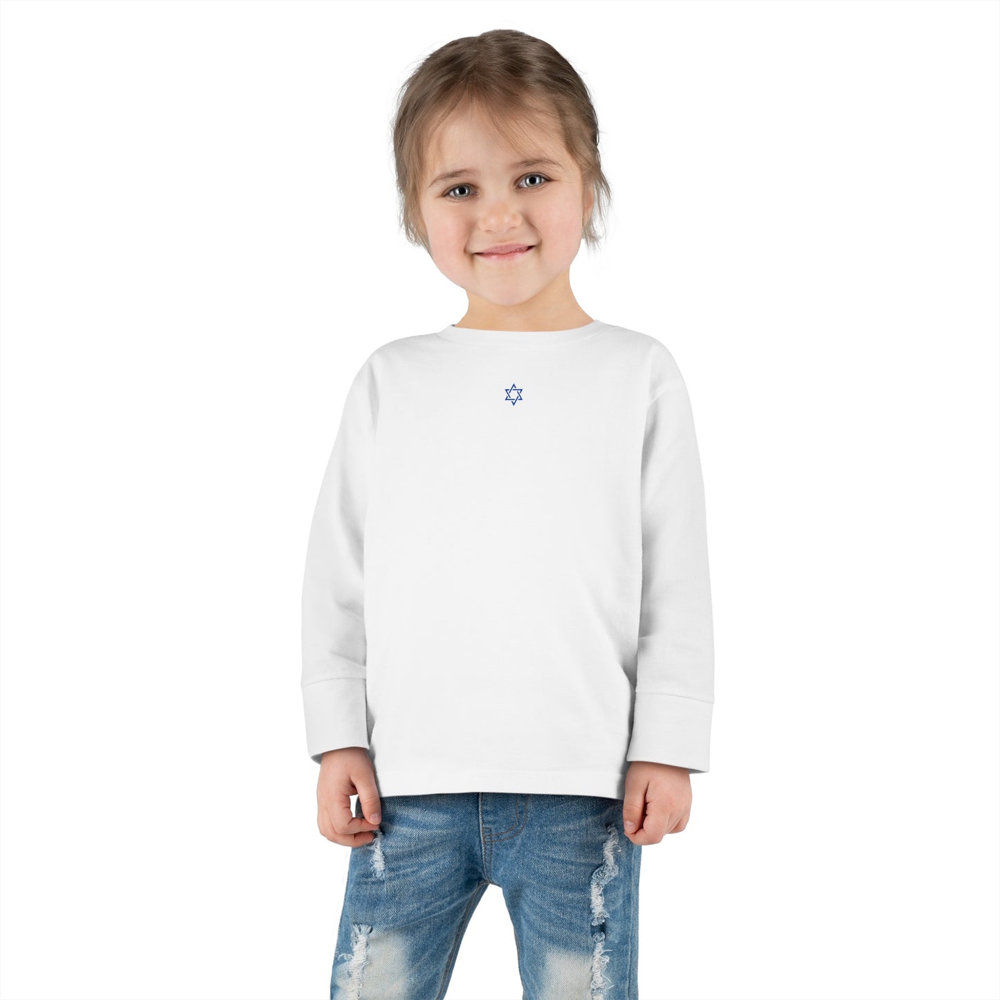Toddler Sm Magen David Long Sleeve Tee