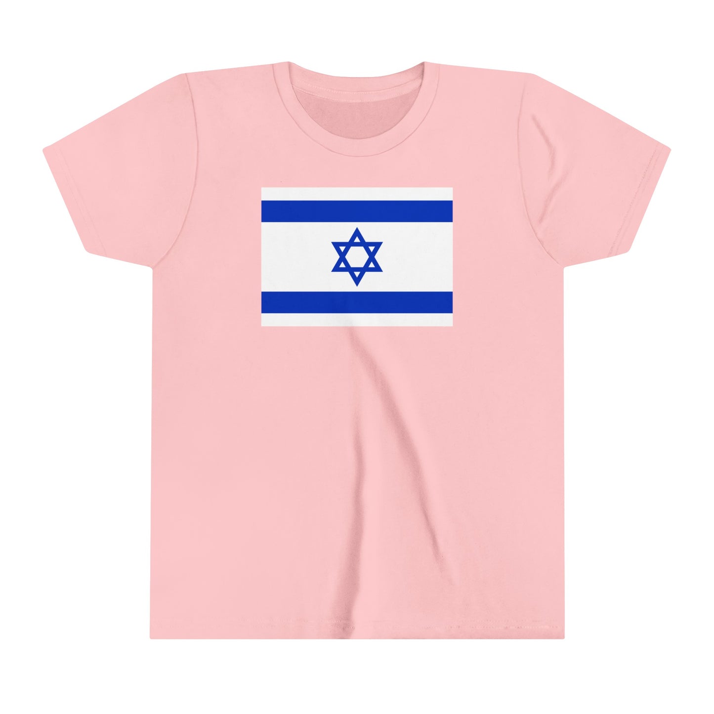 Kids Flag of Israel Short Sleeve Tee