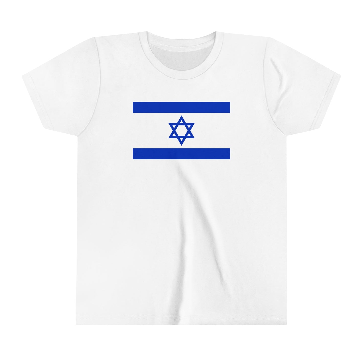 Kids Flag of Israel Short Sleeve Tee