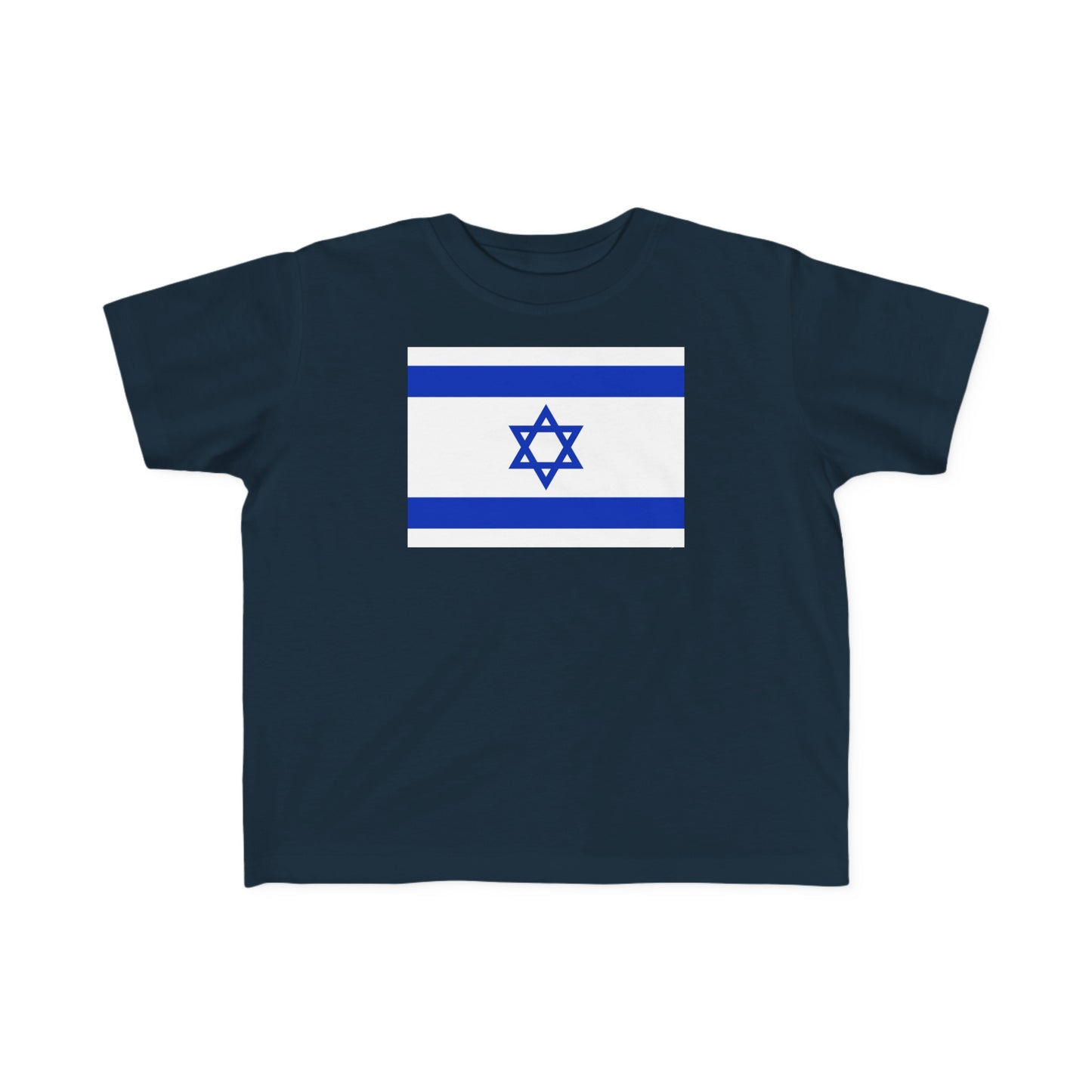 Toddler Flag of Israel Short Sleeve Jersey