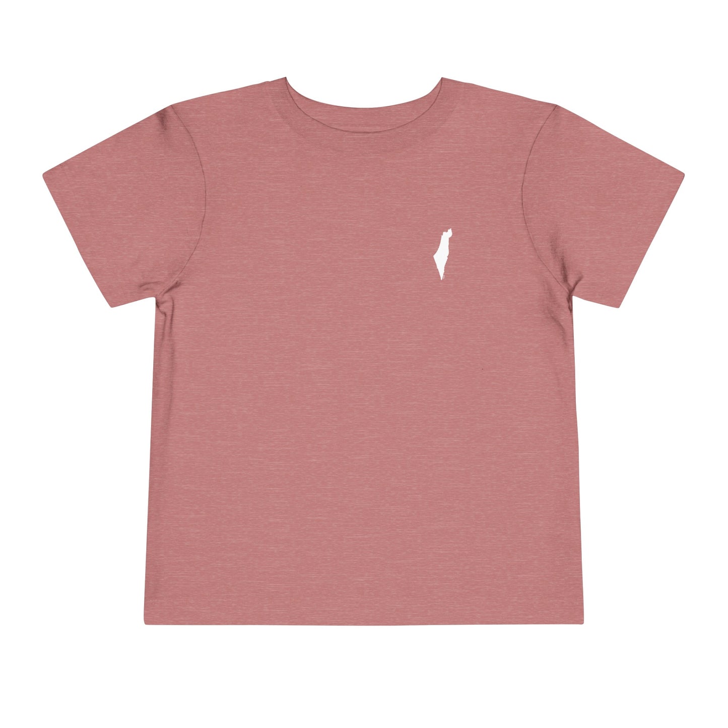 Toddler Map of Israel Short Sleeve Tee