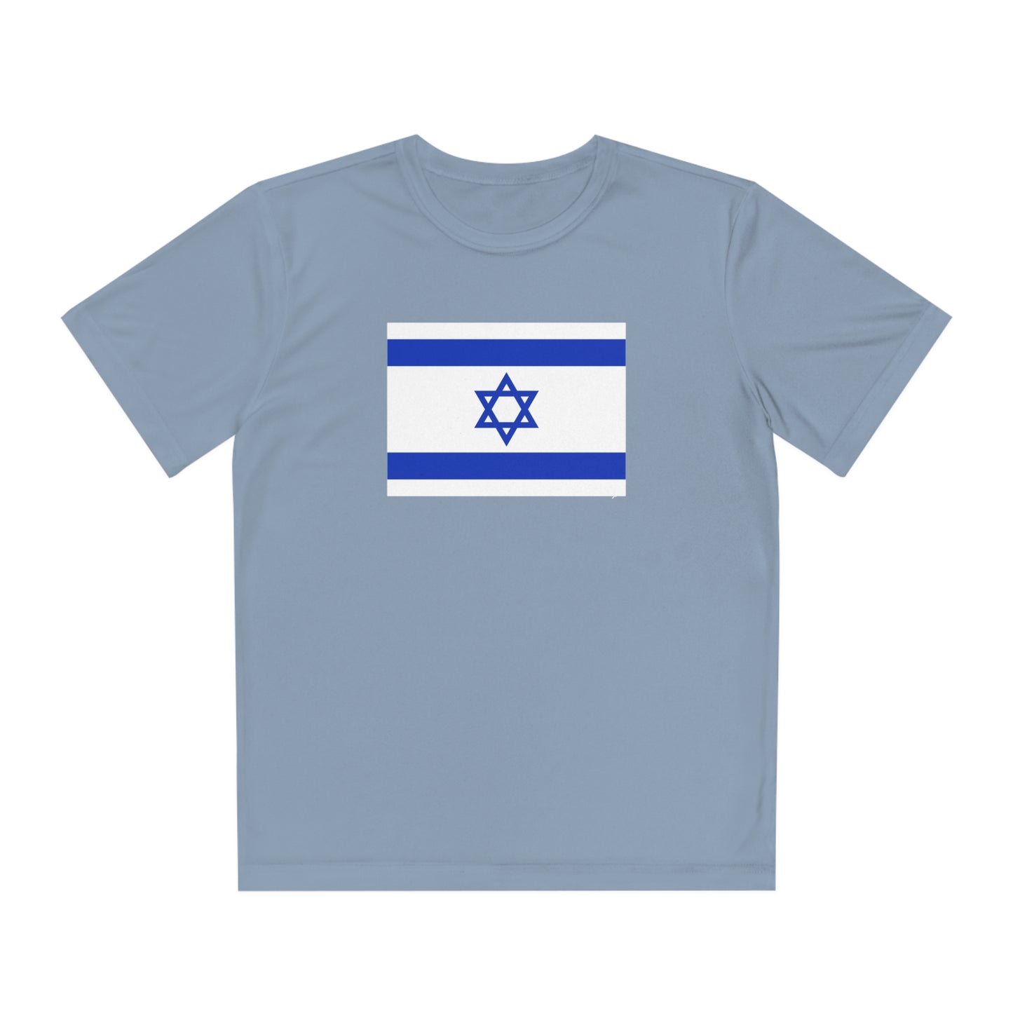 Kids Sport Flag of Israel Tee