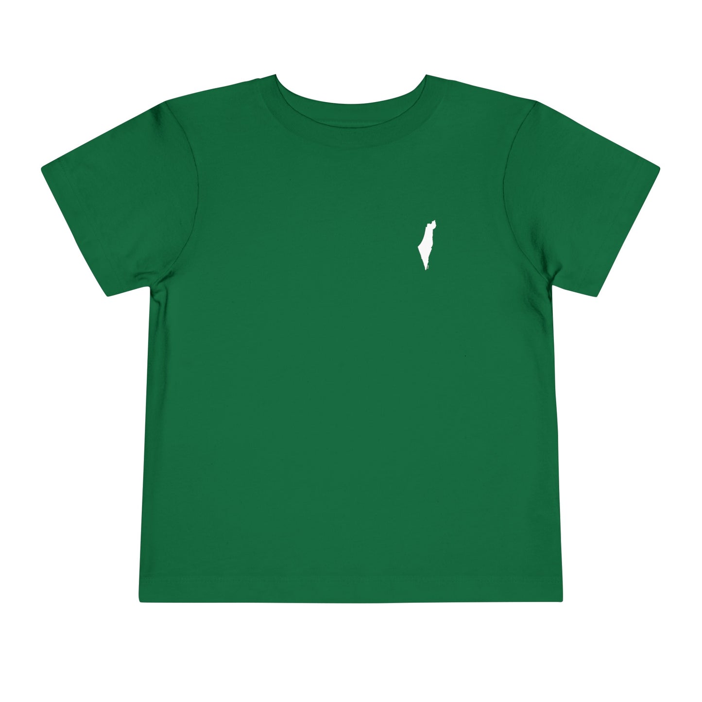 Toddler Map of Israel Short Sleeve Tee