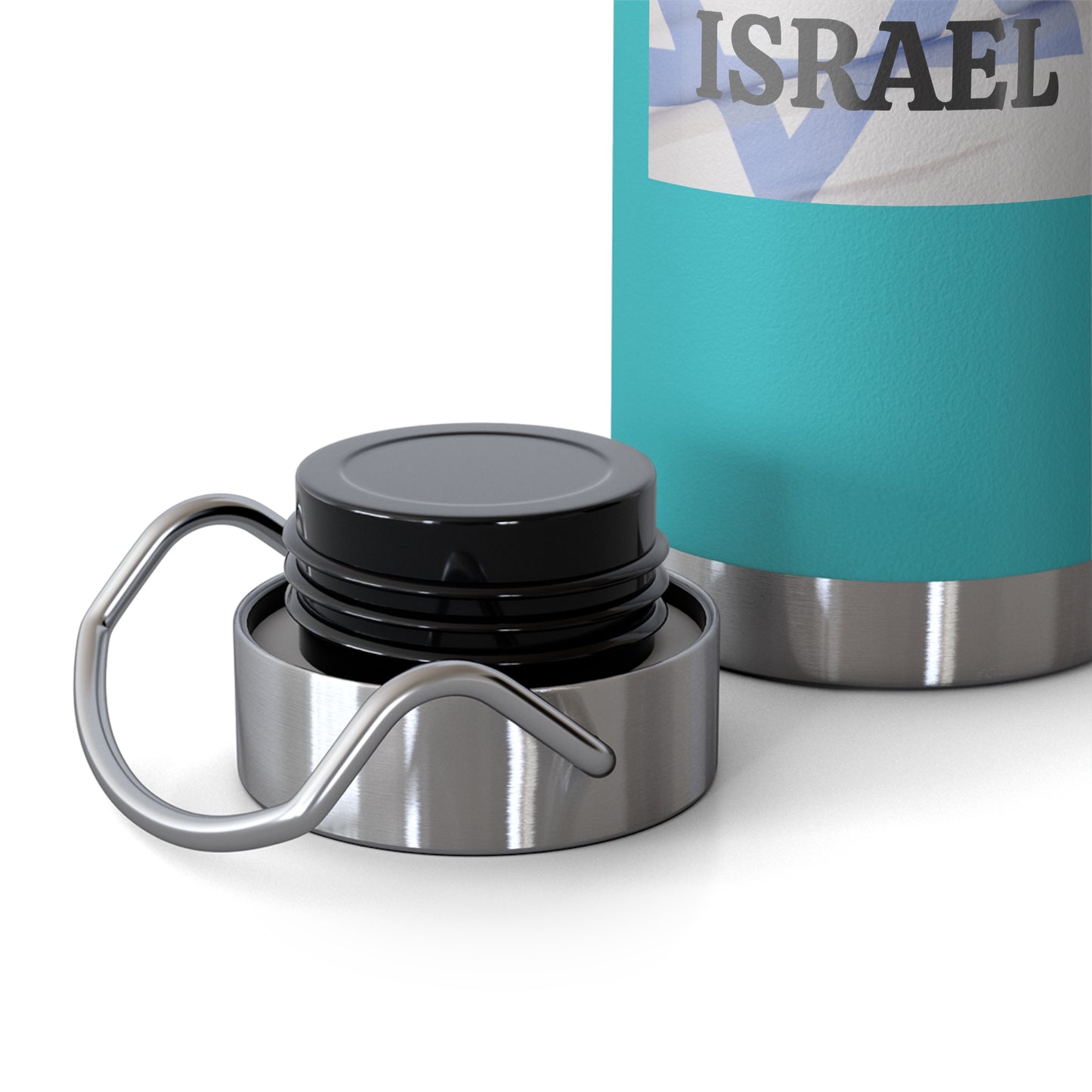 I stand with Israel - Copper Vacuum Insulated Bottle, 22oz